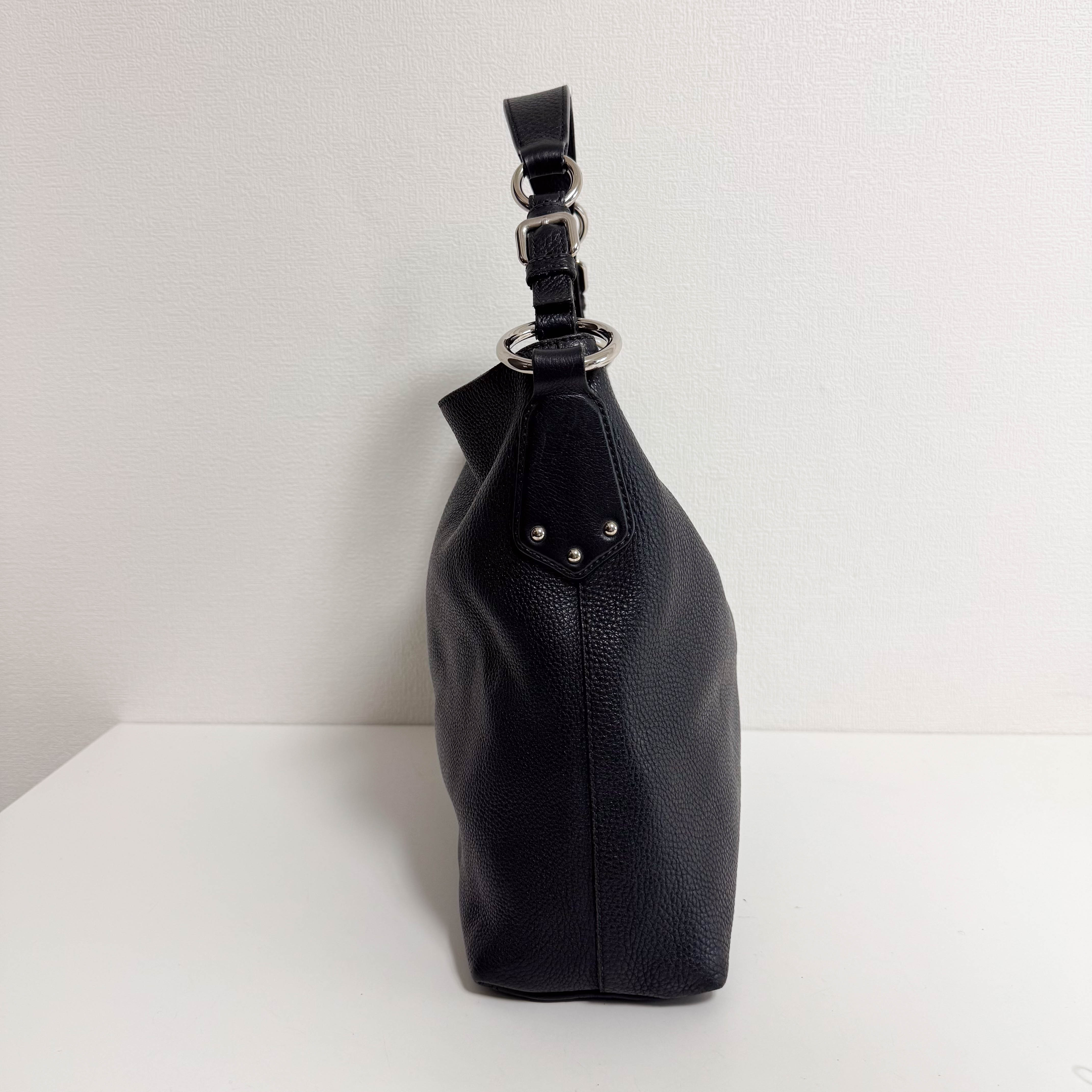 Leather Black Shoulder Bag