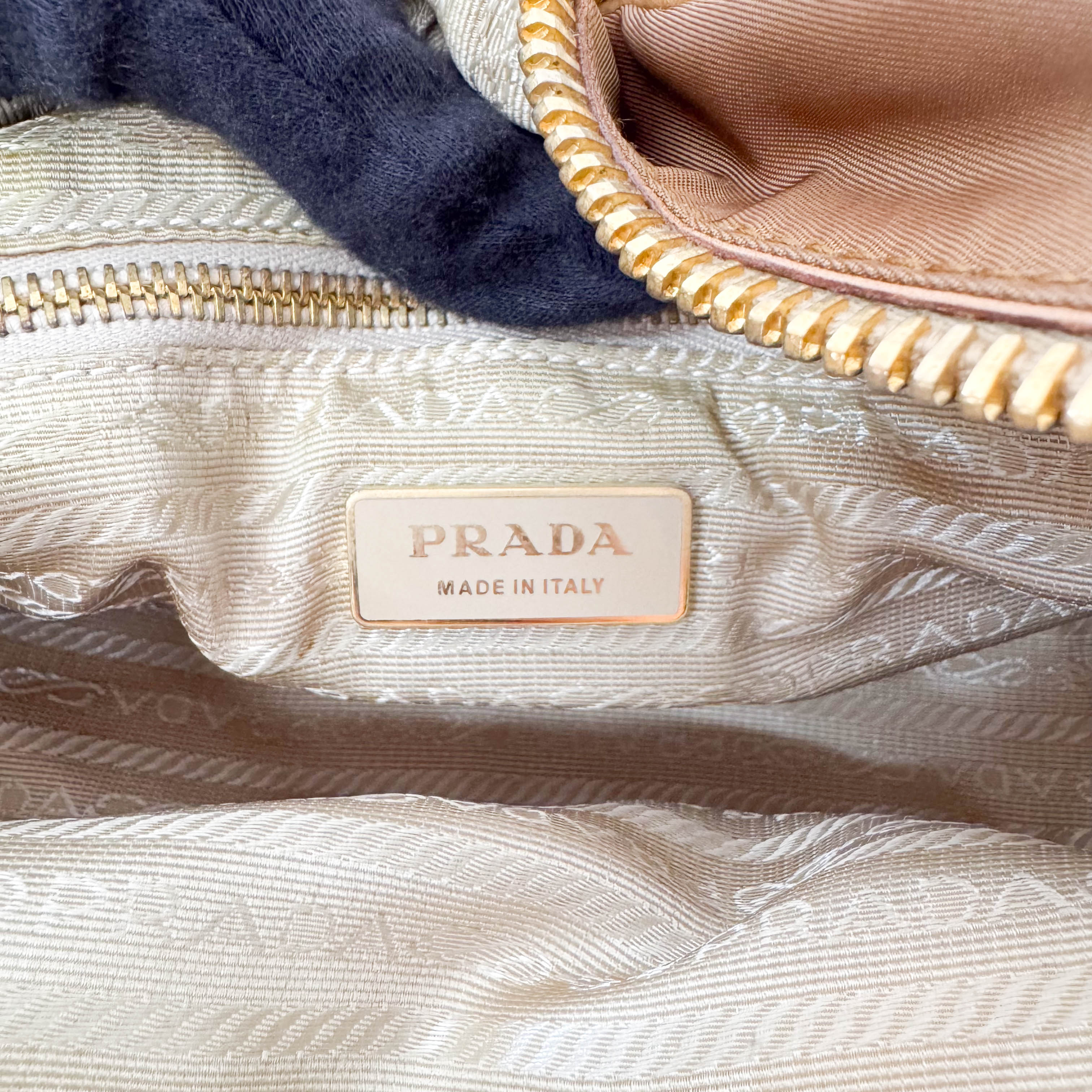 Nylon Horizontal Shoulder Bag