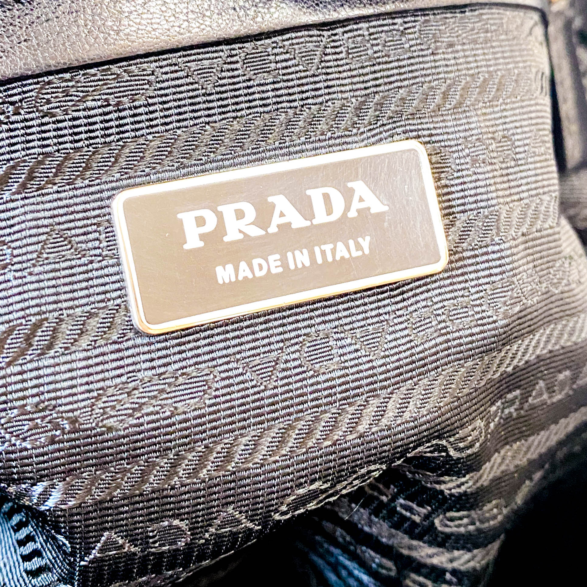 Black Leather Shoulder Bag