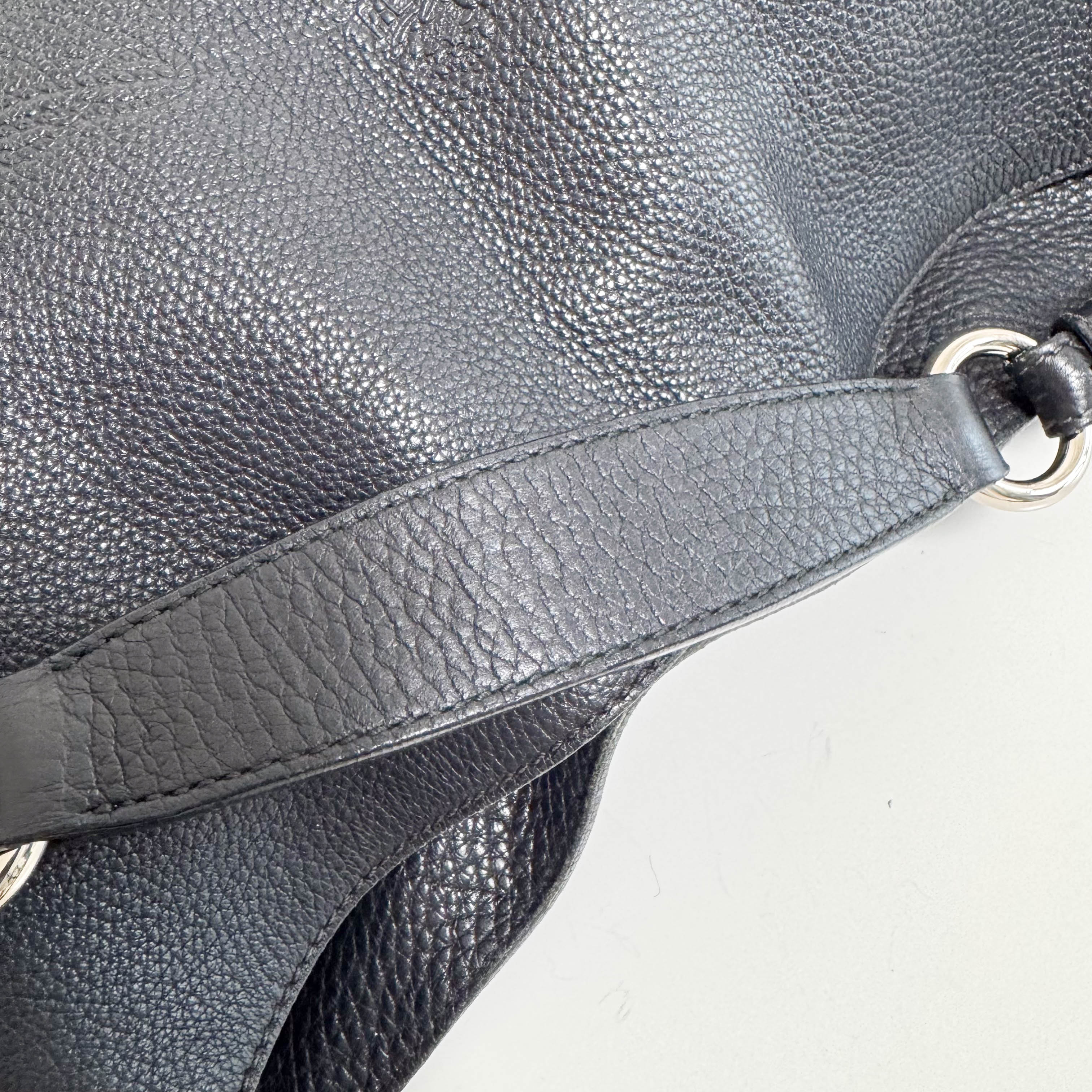 Leather Black Shoulder Bag