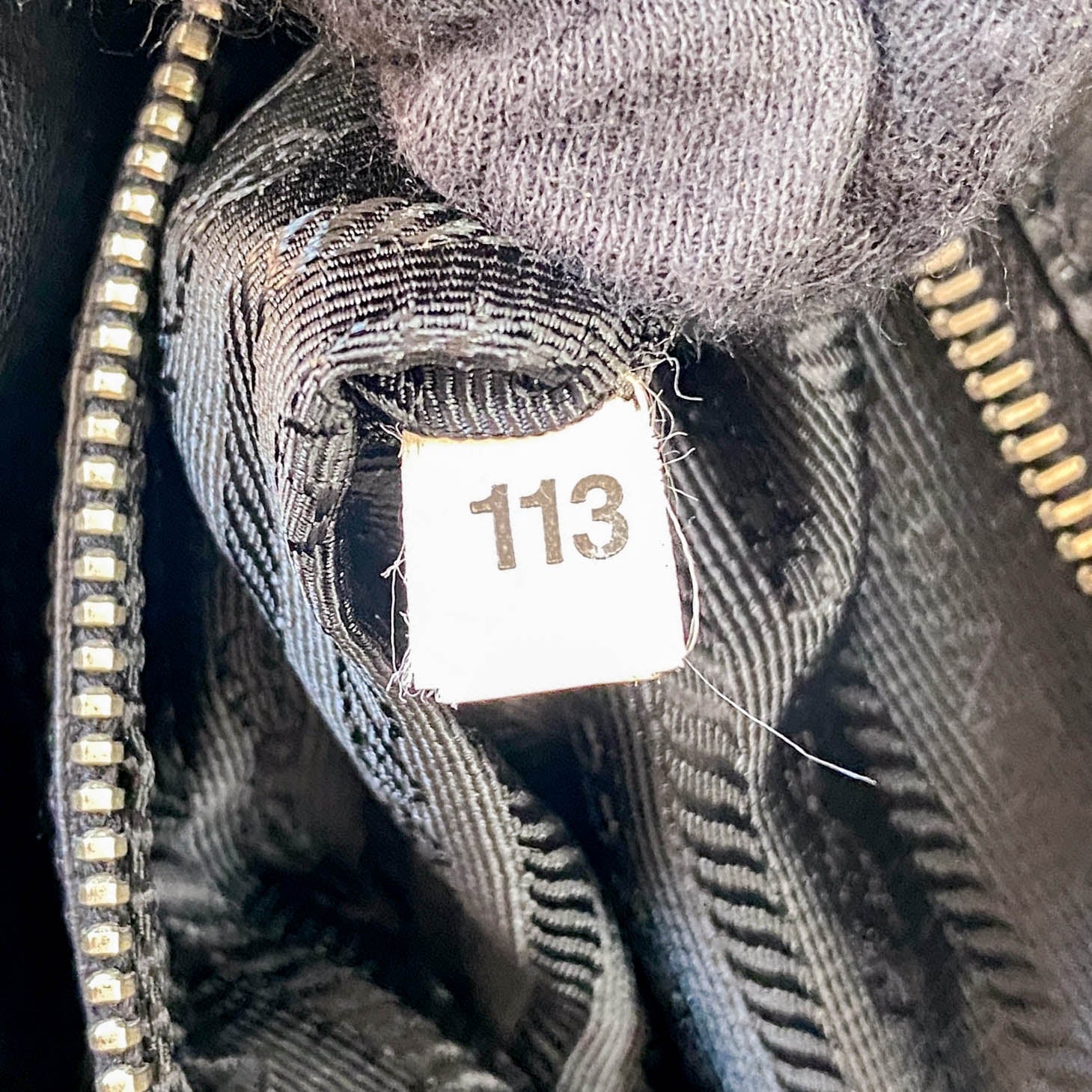 Black Leather Shoulder Bag