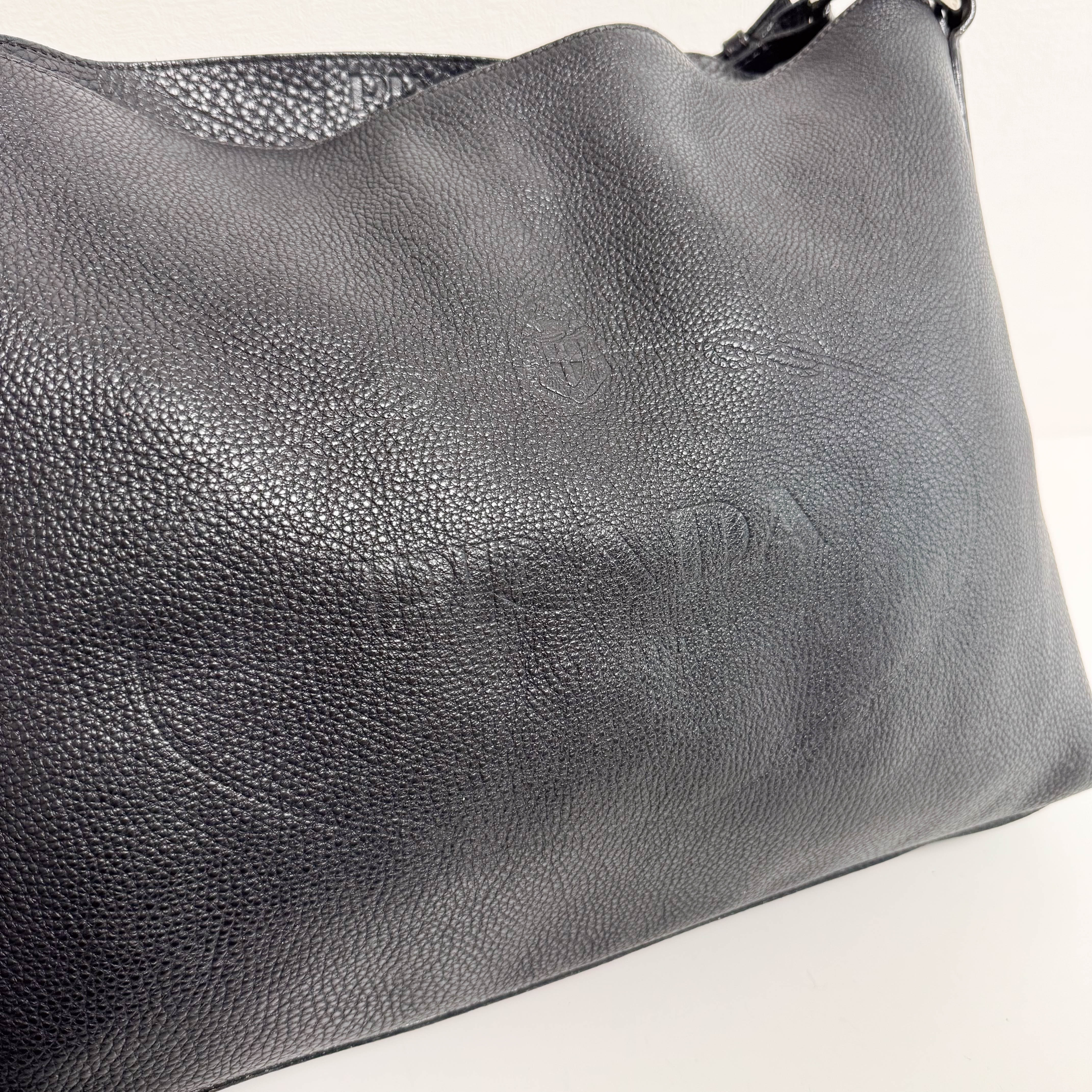 Leather Black Shoulder Bag