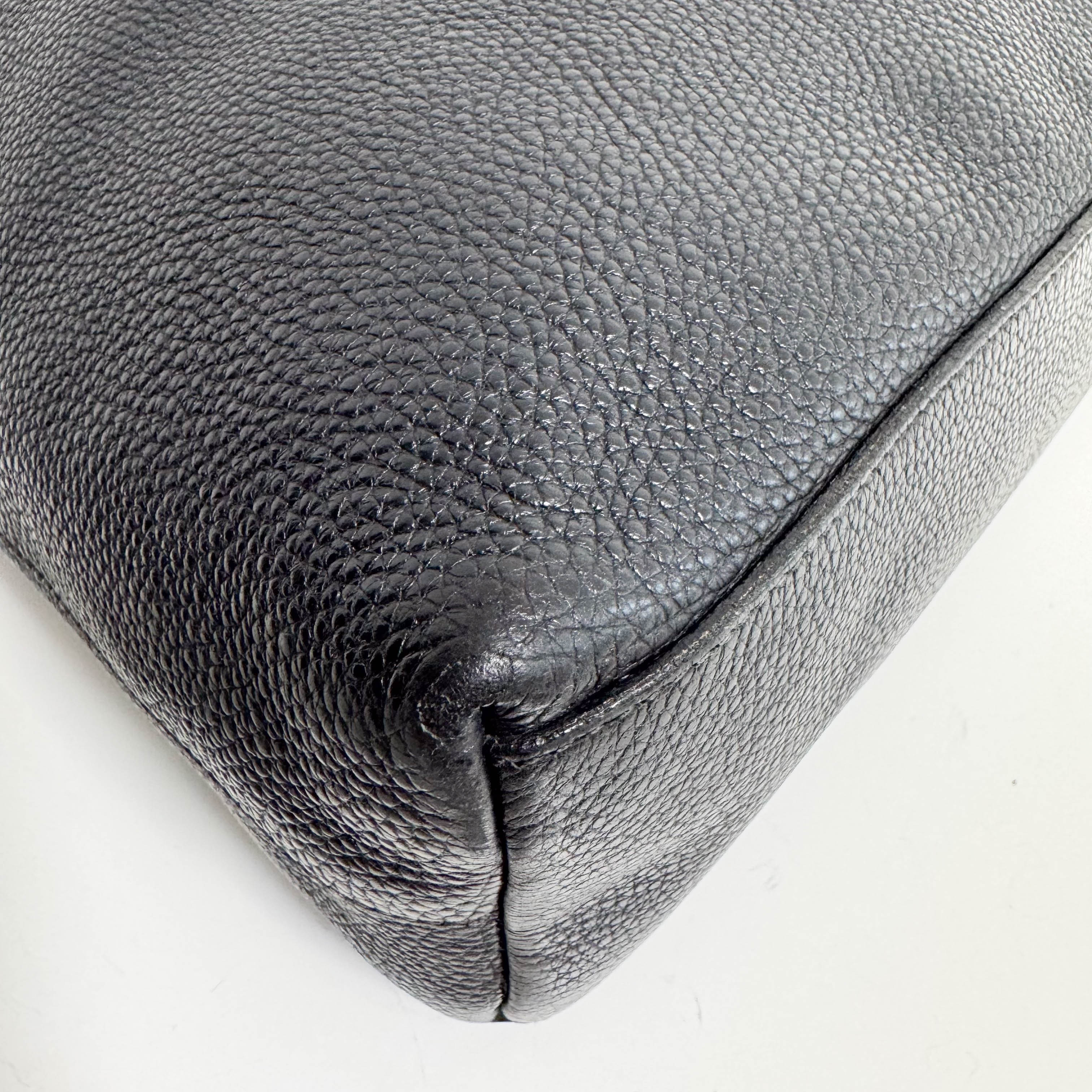 Leather Black Shoulder Bag