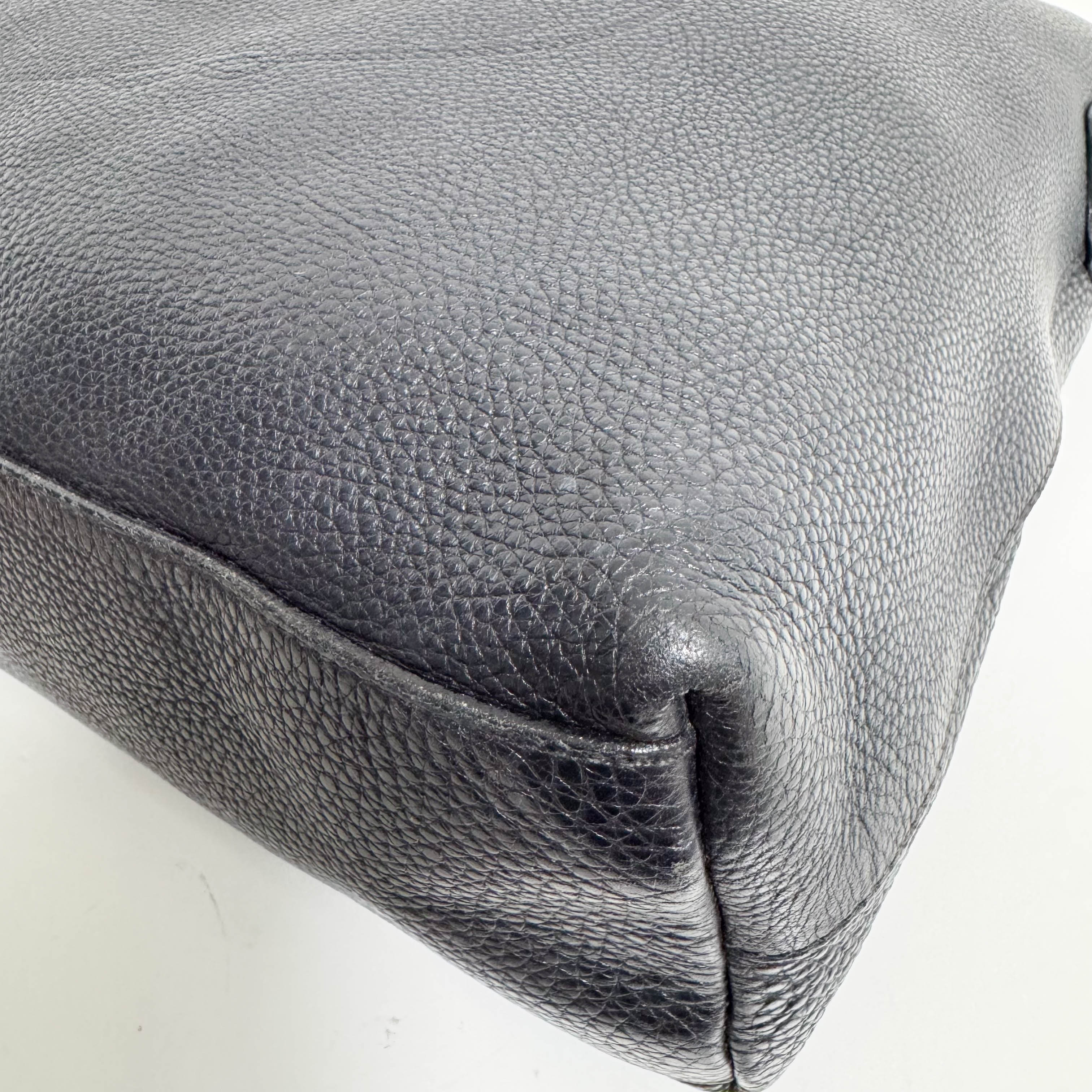 Leather Black Shoulder Bag