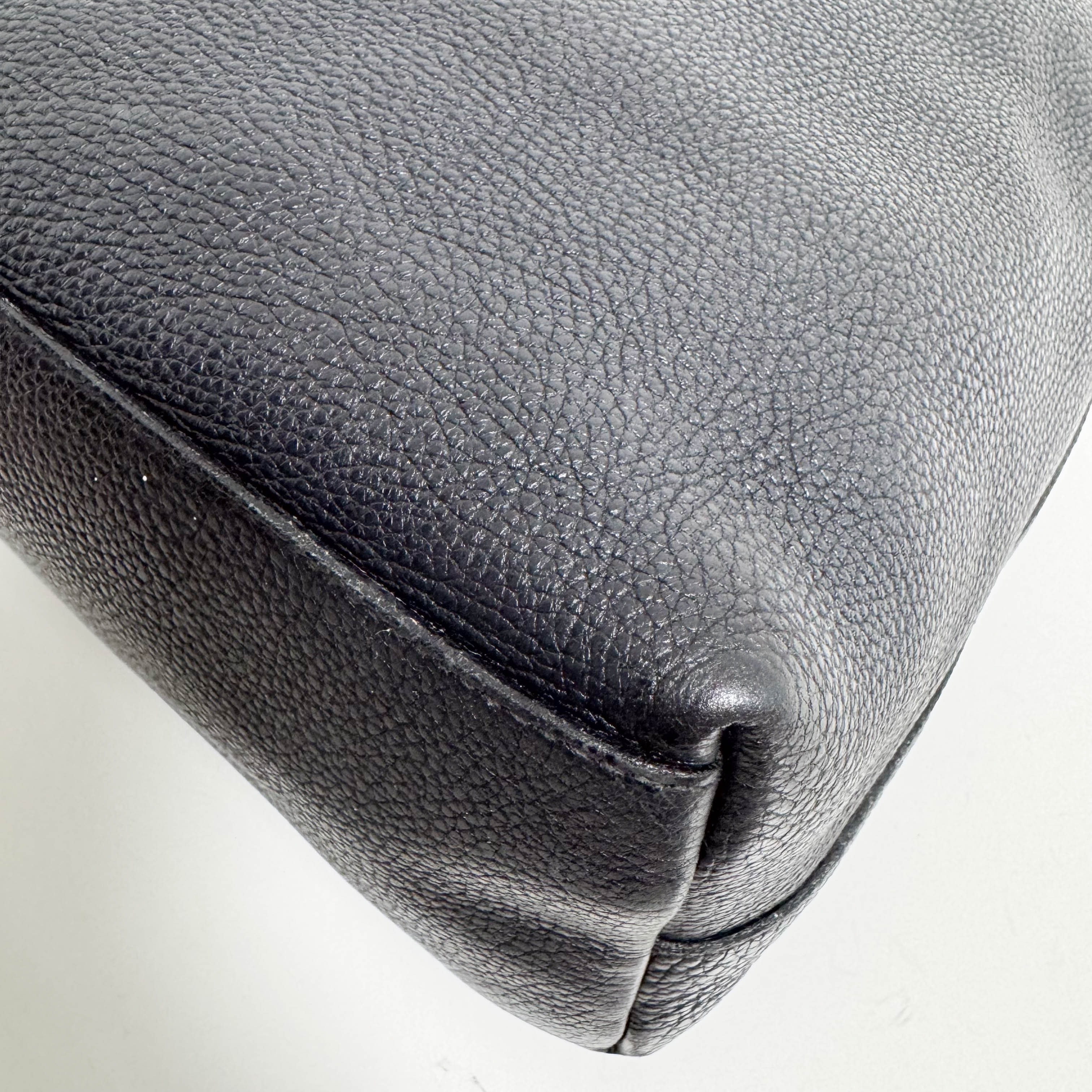 Leather Black Shoulder Bag