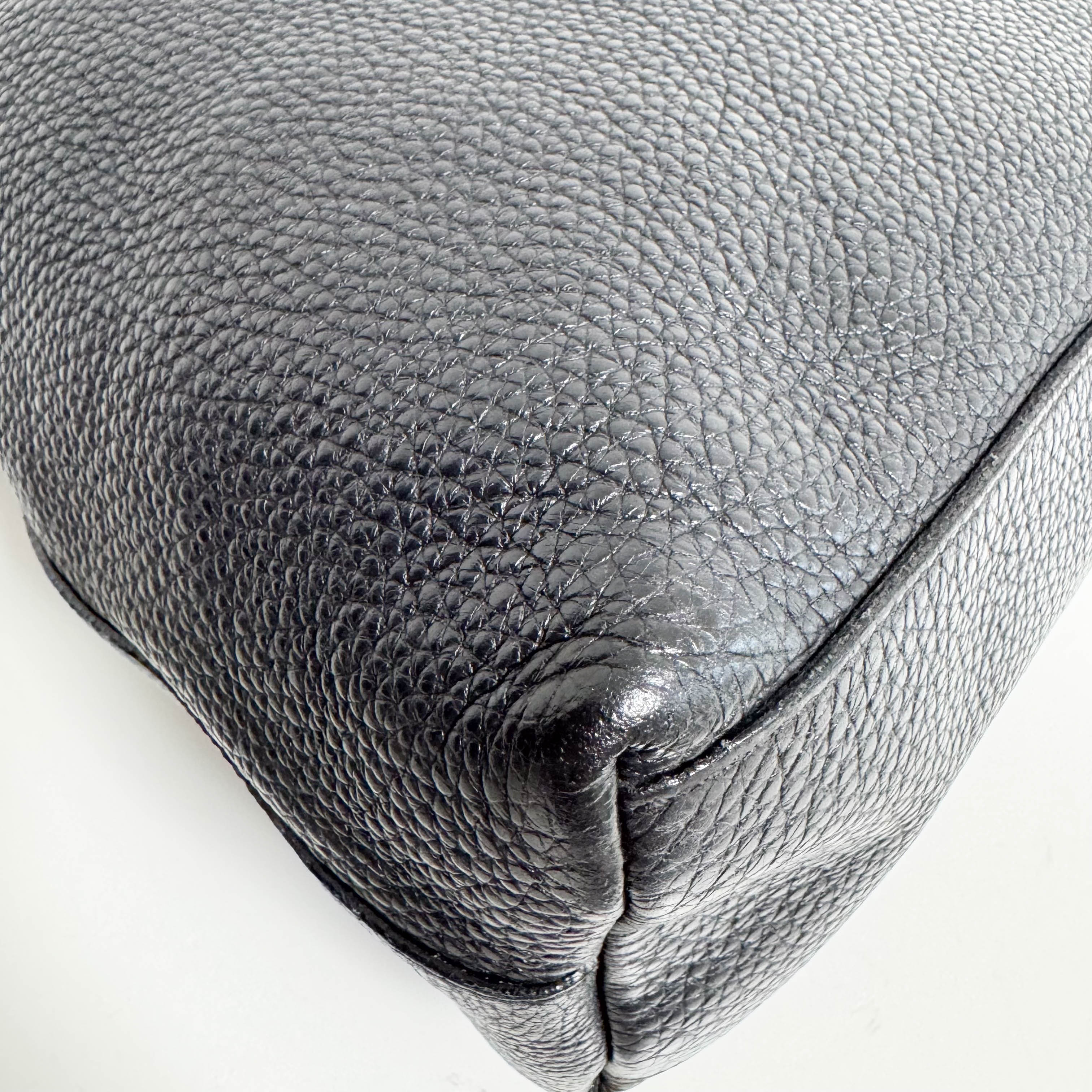 Leather Black Shoulder Bag