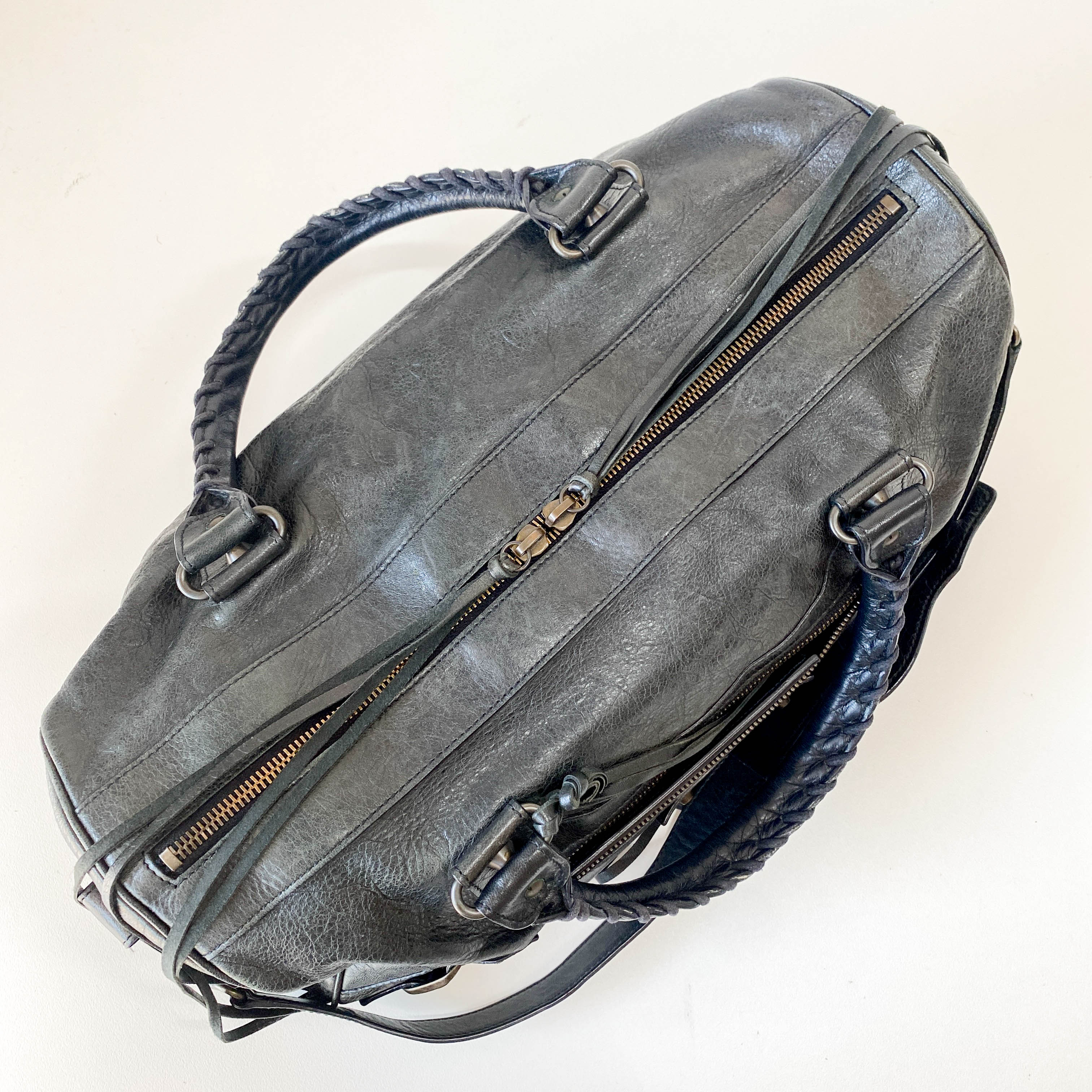 Black Leather The First Shoulder Bag