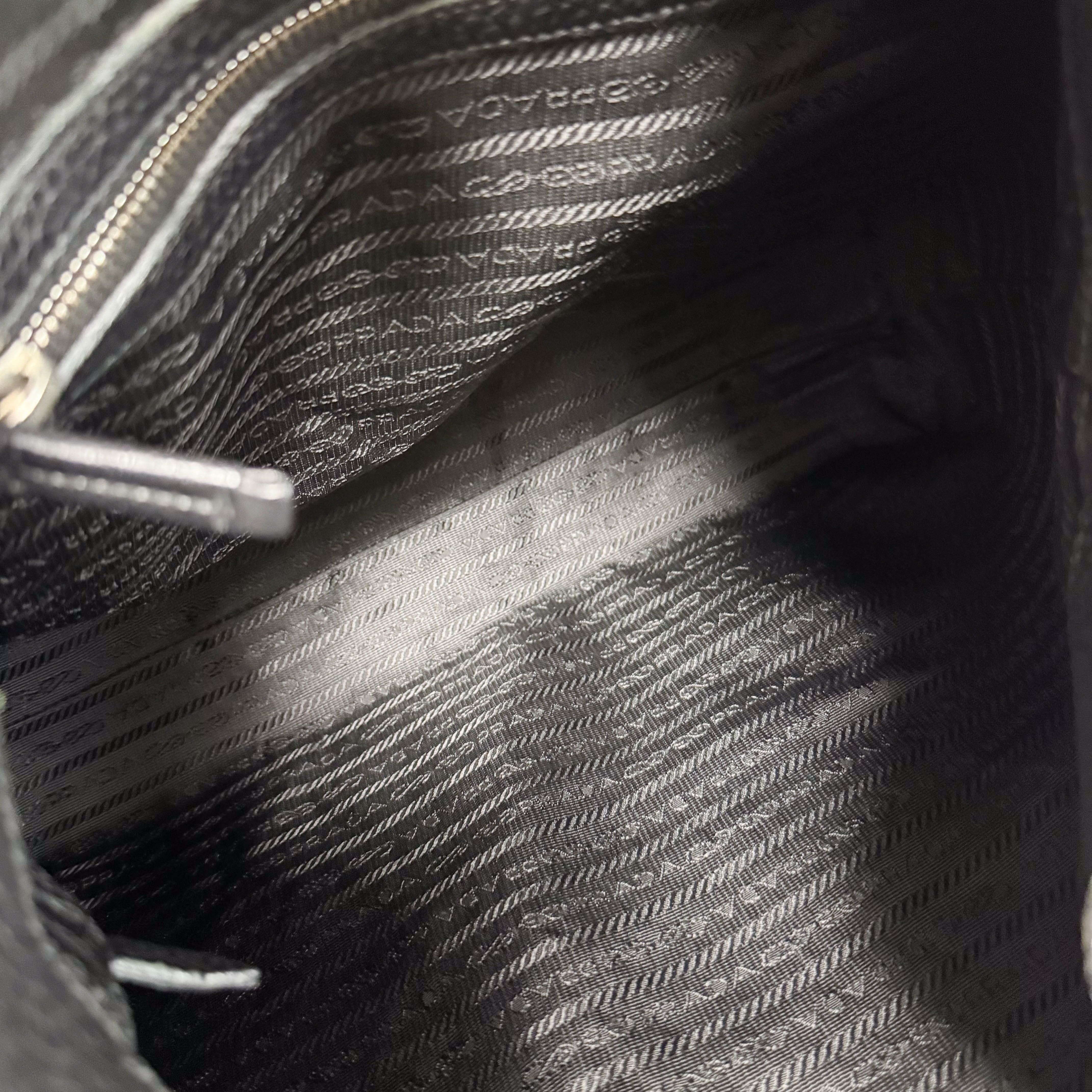 Leather Black Shoulder Bag