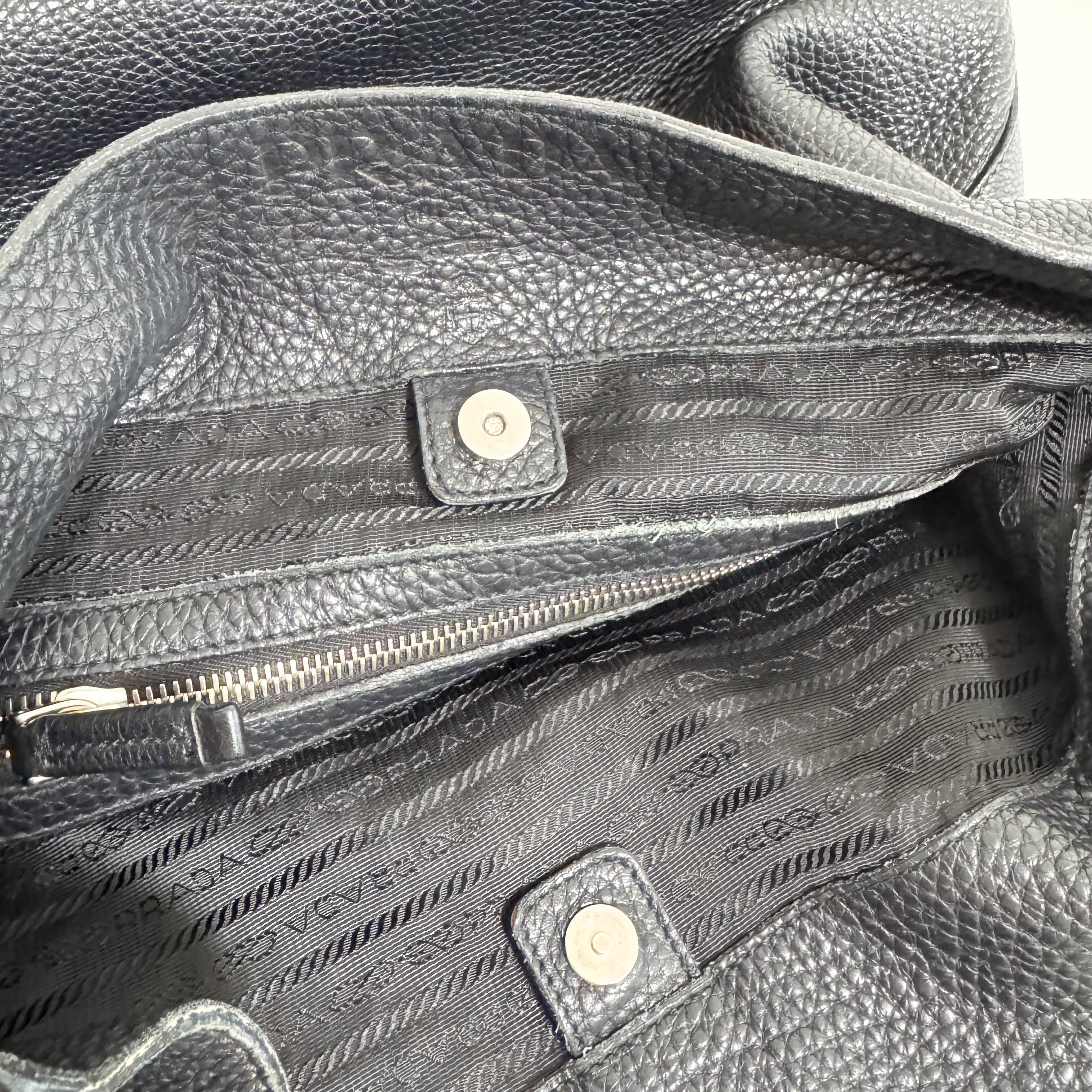 Leather Black Shoulder Bag