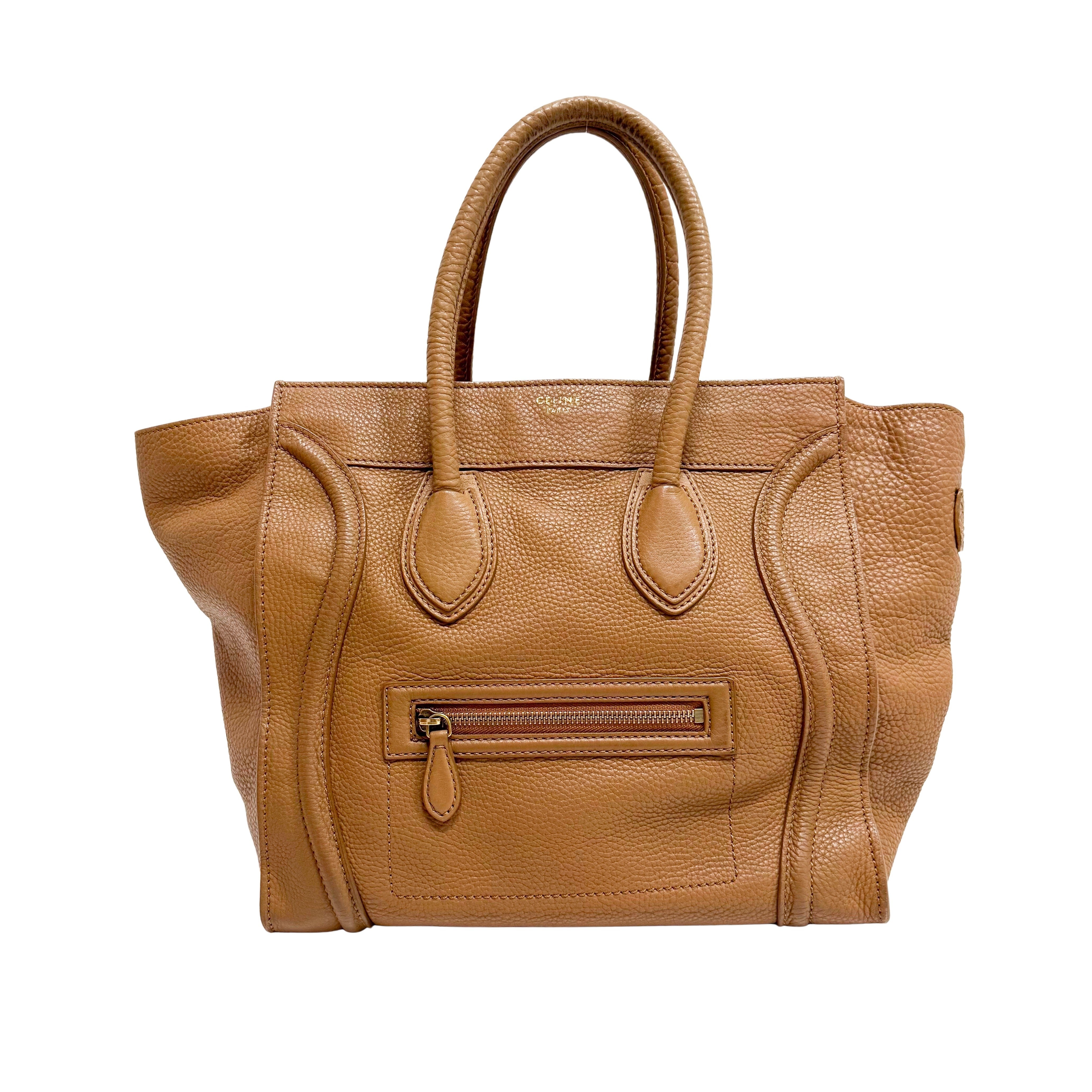Brown Leather Shoulder Bag