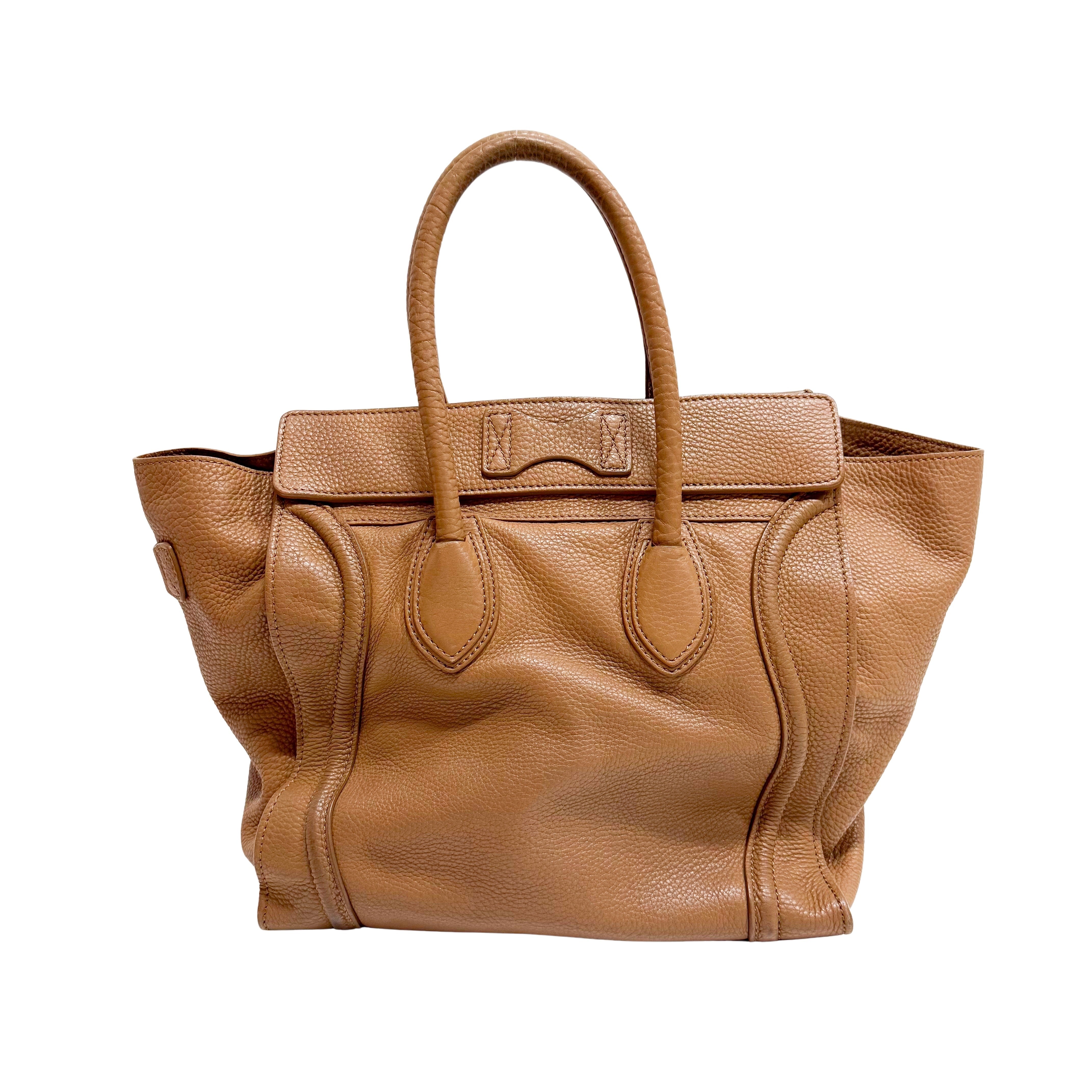 Brown Leather Shoulder Bag
