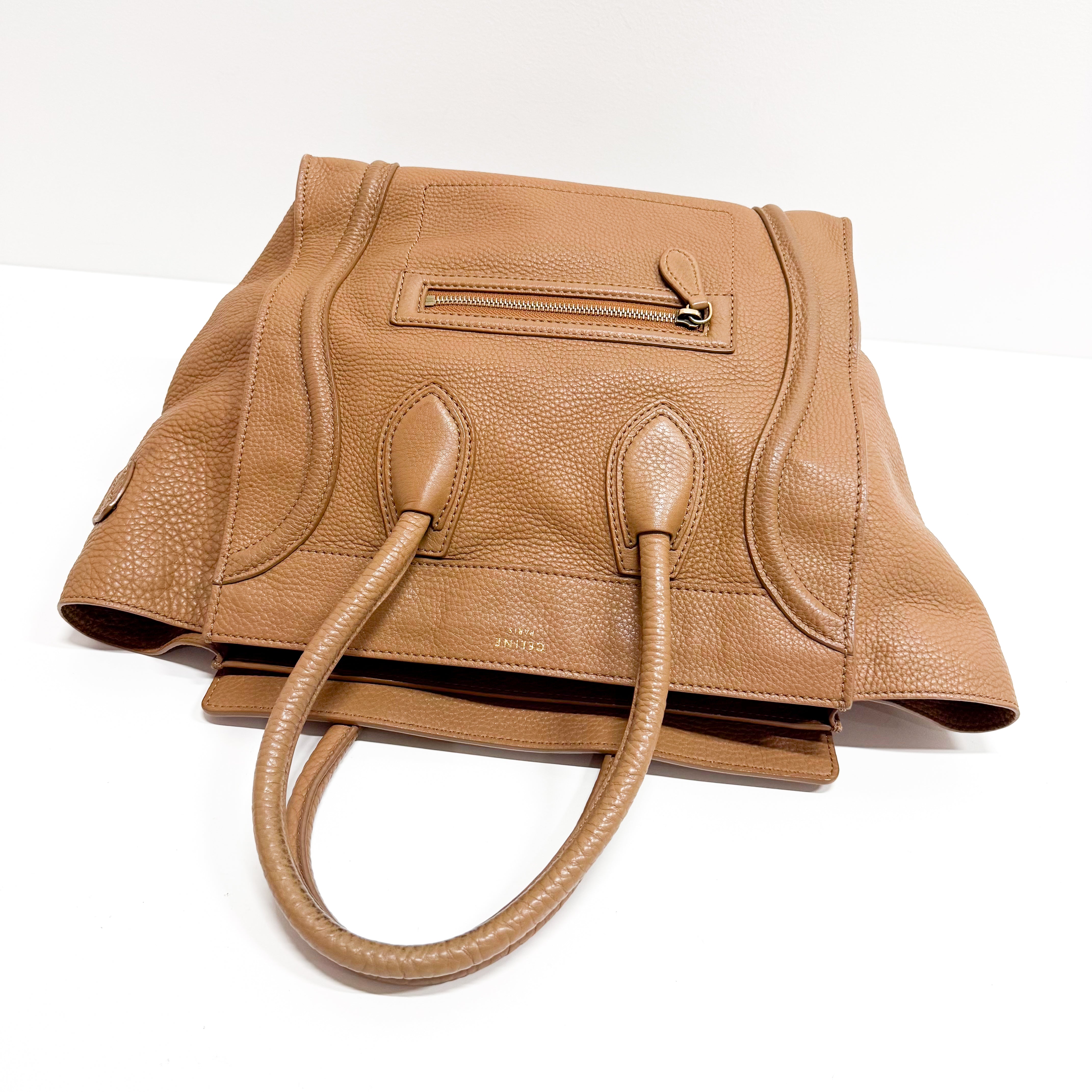 Brown Leather Shoulder Bag