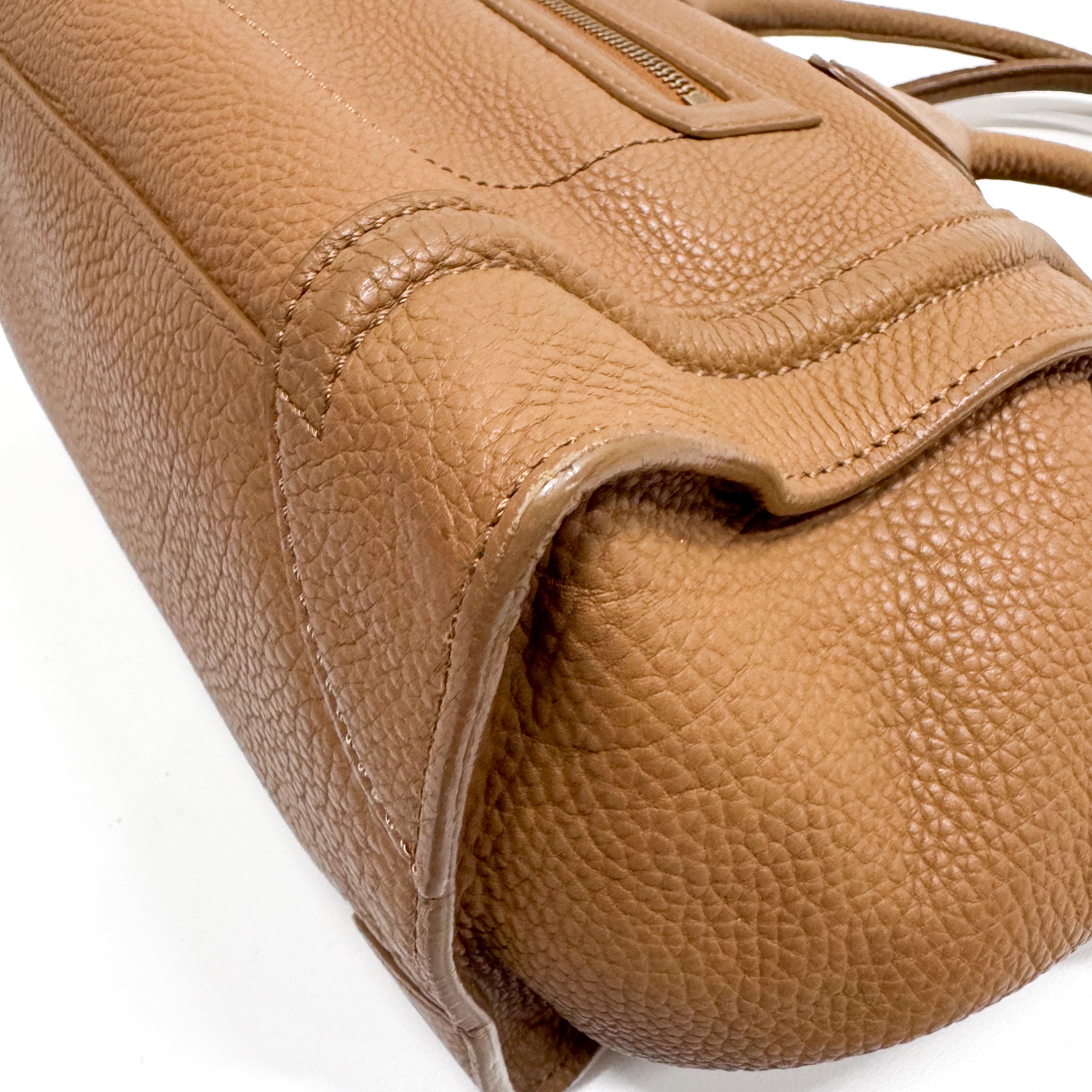 Brown Leather Shoulder Bag