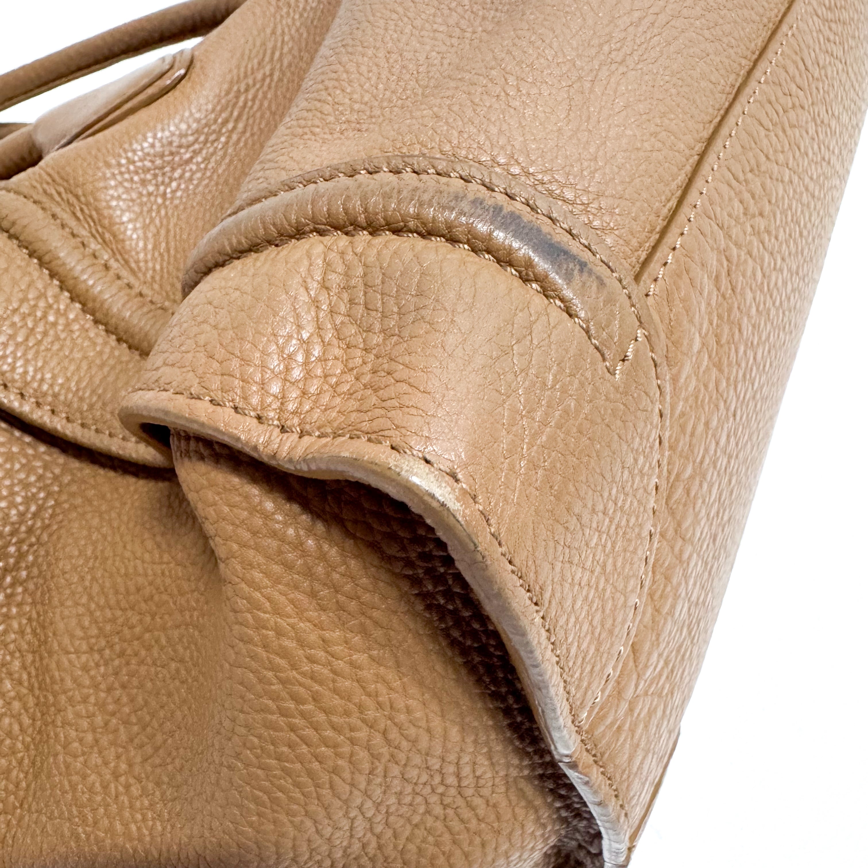 Brown Leather Shoulder Bag