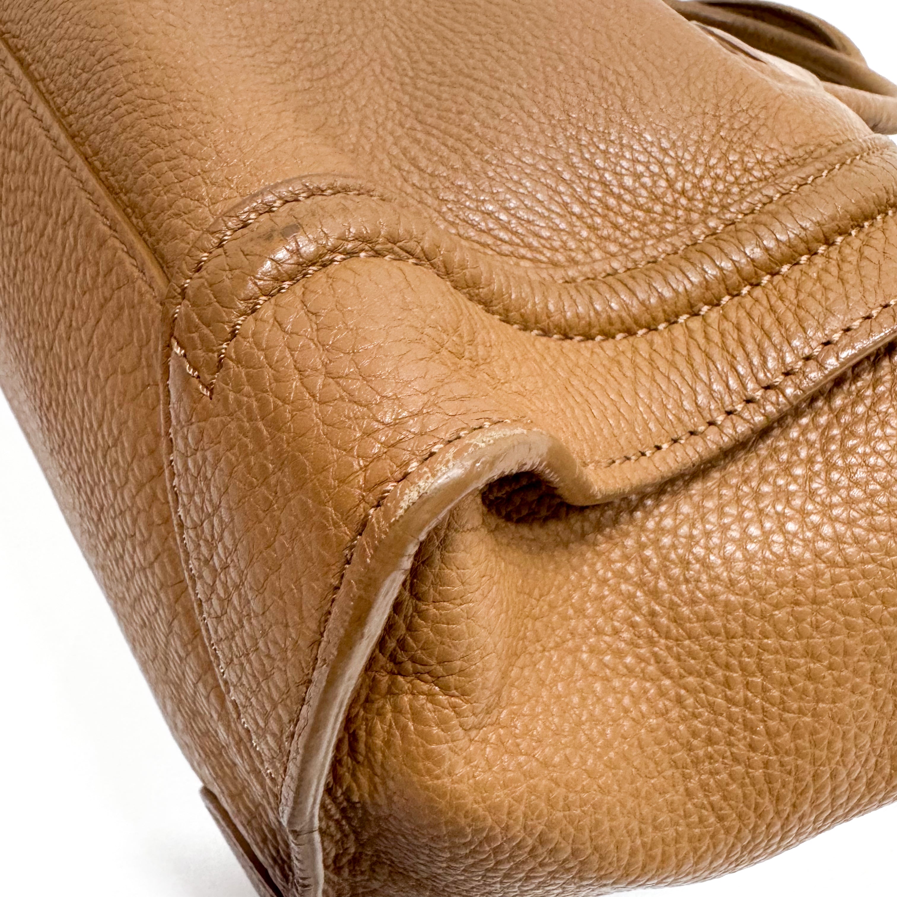Brown Leather Shoulder Bag