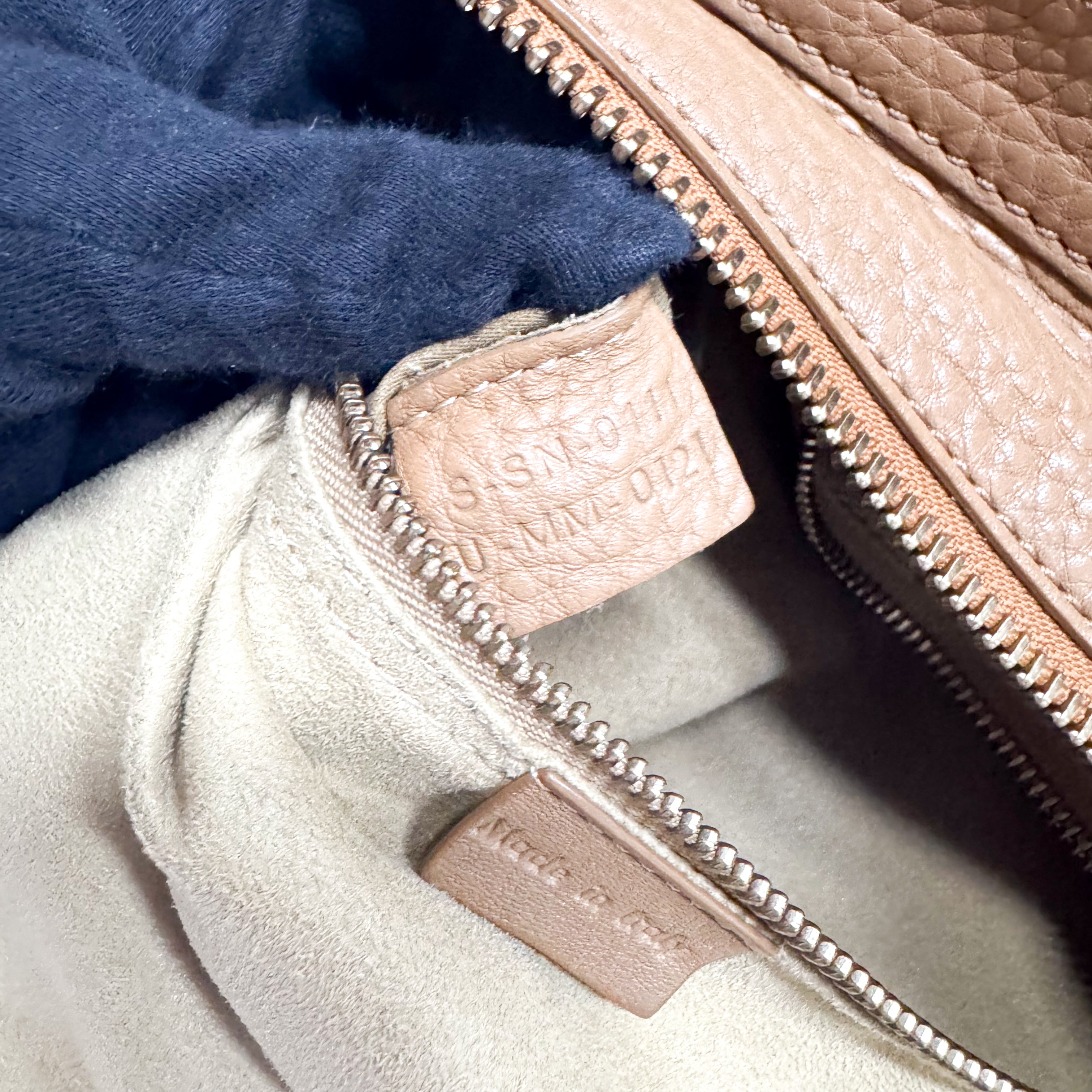 Brown Leather Shoulder Bag