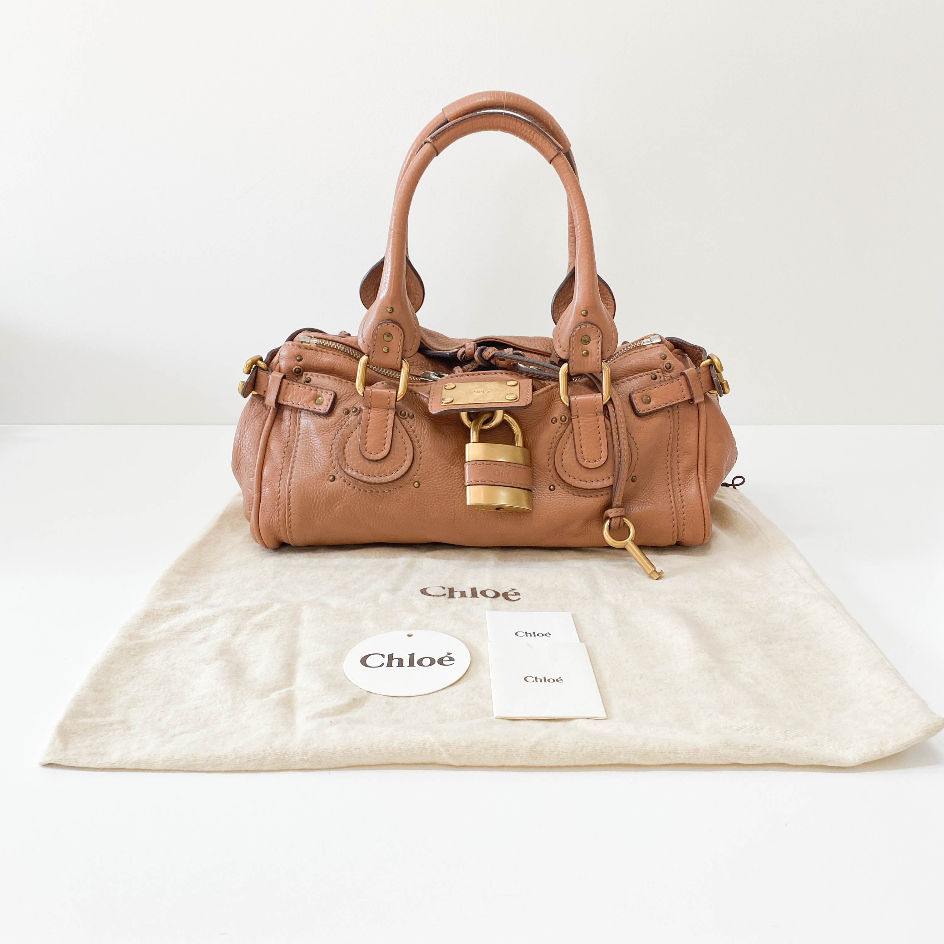 Paddington Brown Leather Shoulder Bag