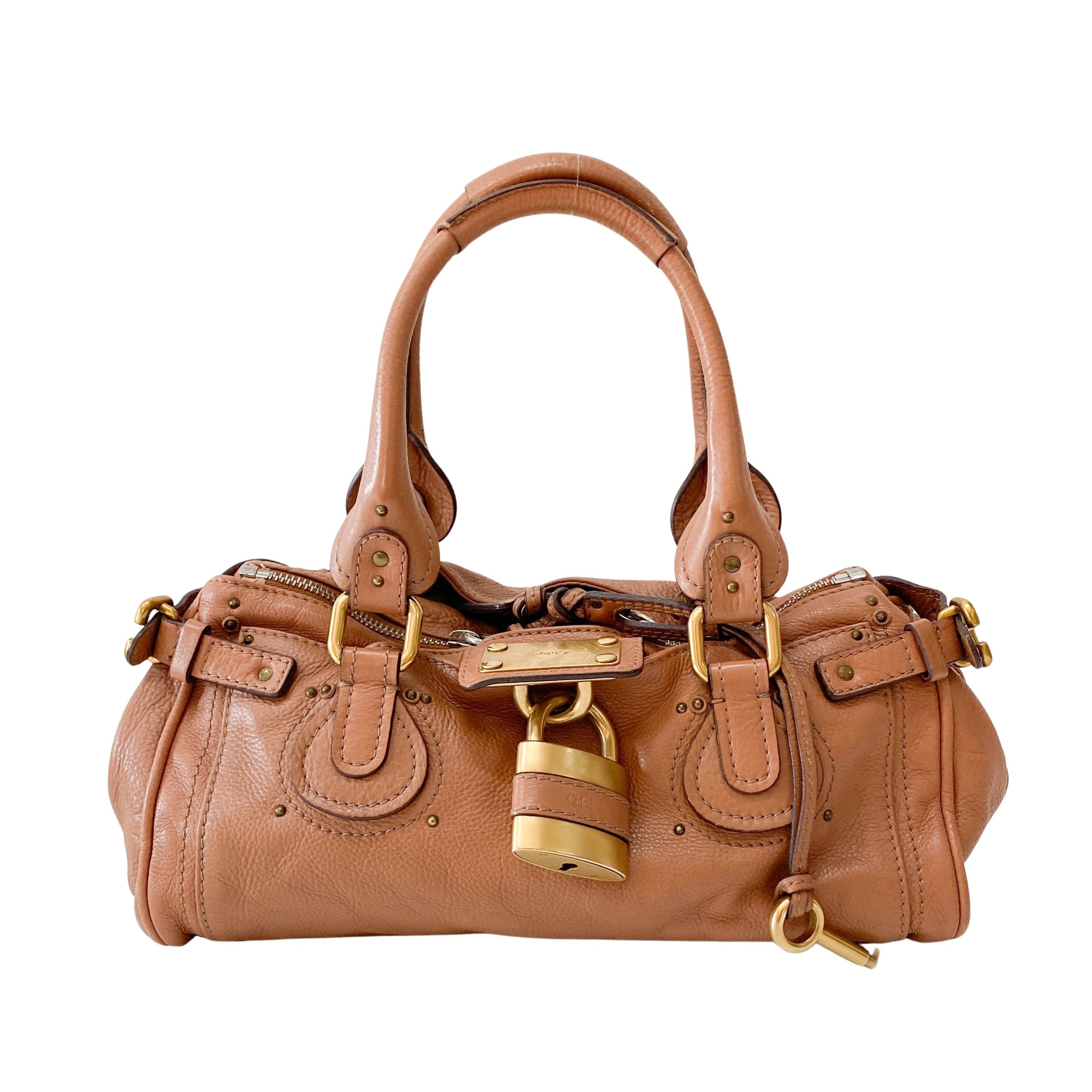 Paddington Brown Leather Shoulder Bag