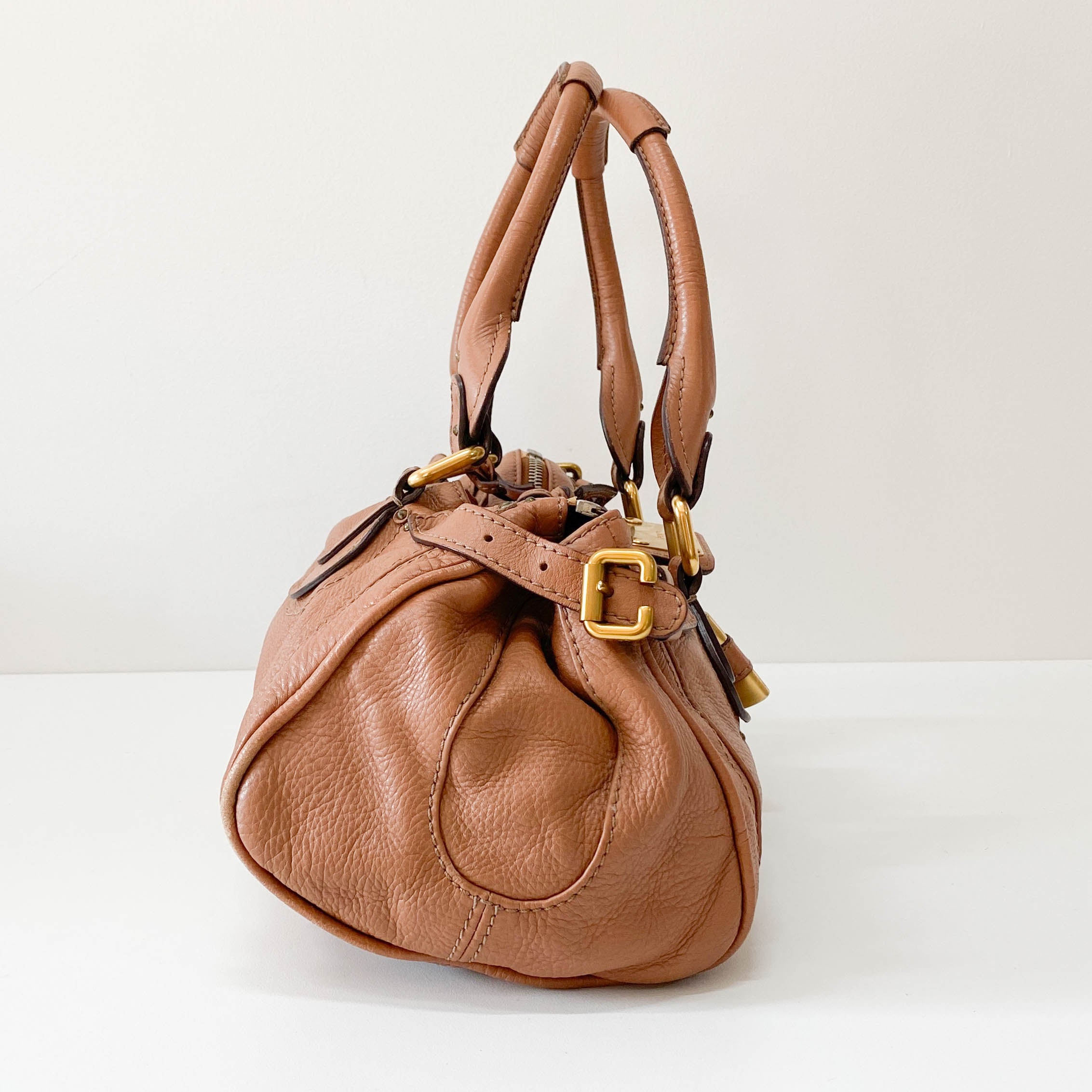 Paddington Brown Leather Shoulder Bag