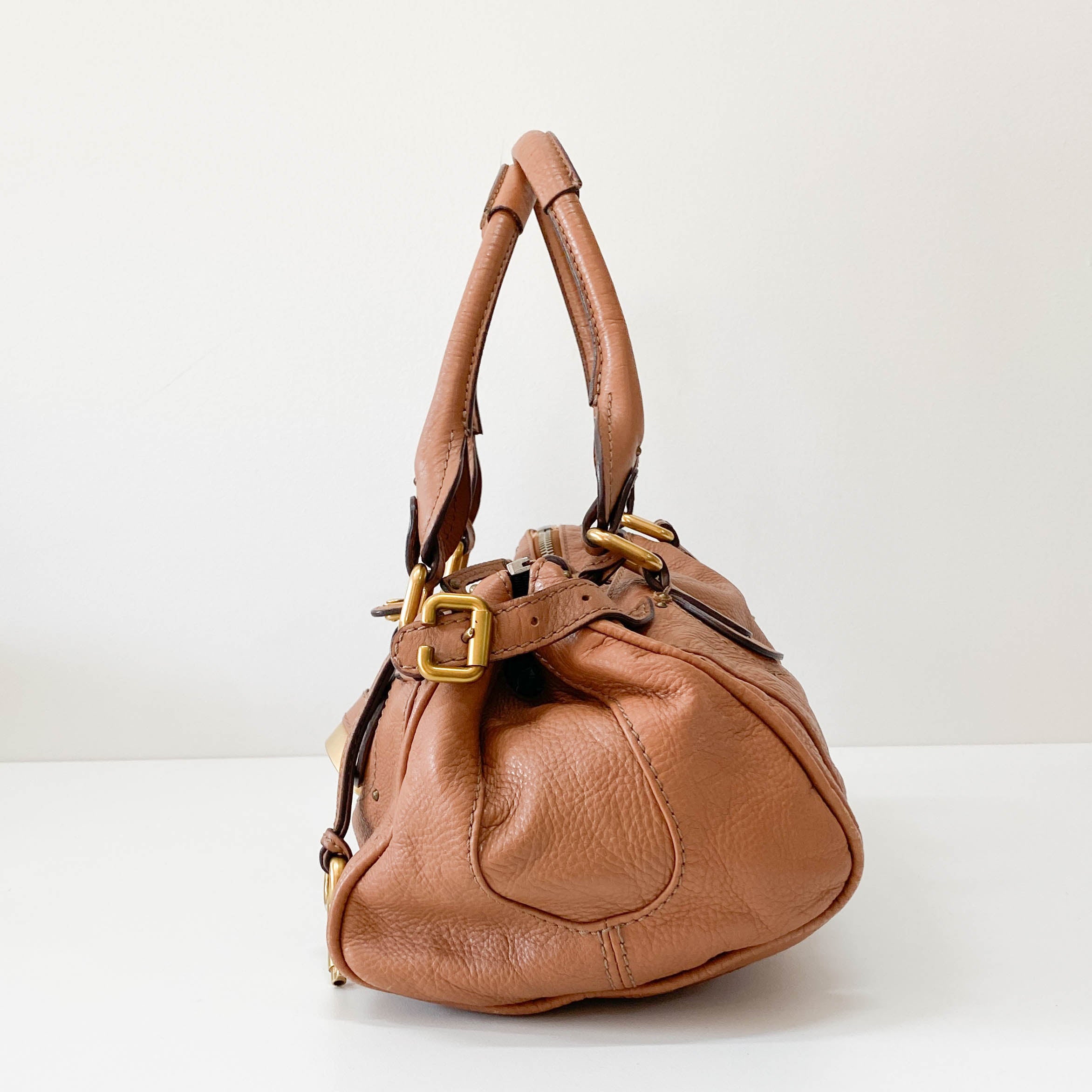 Paddington Brown Leather Shoulder Bag