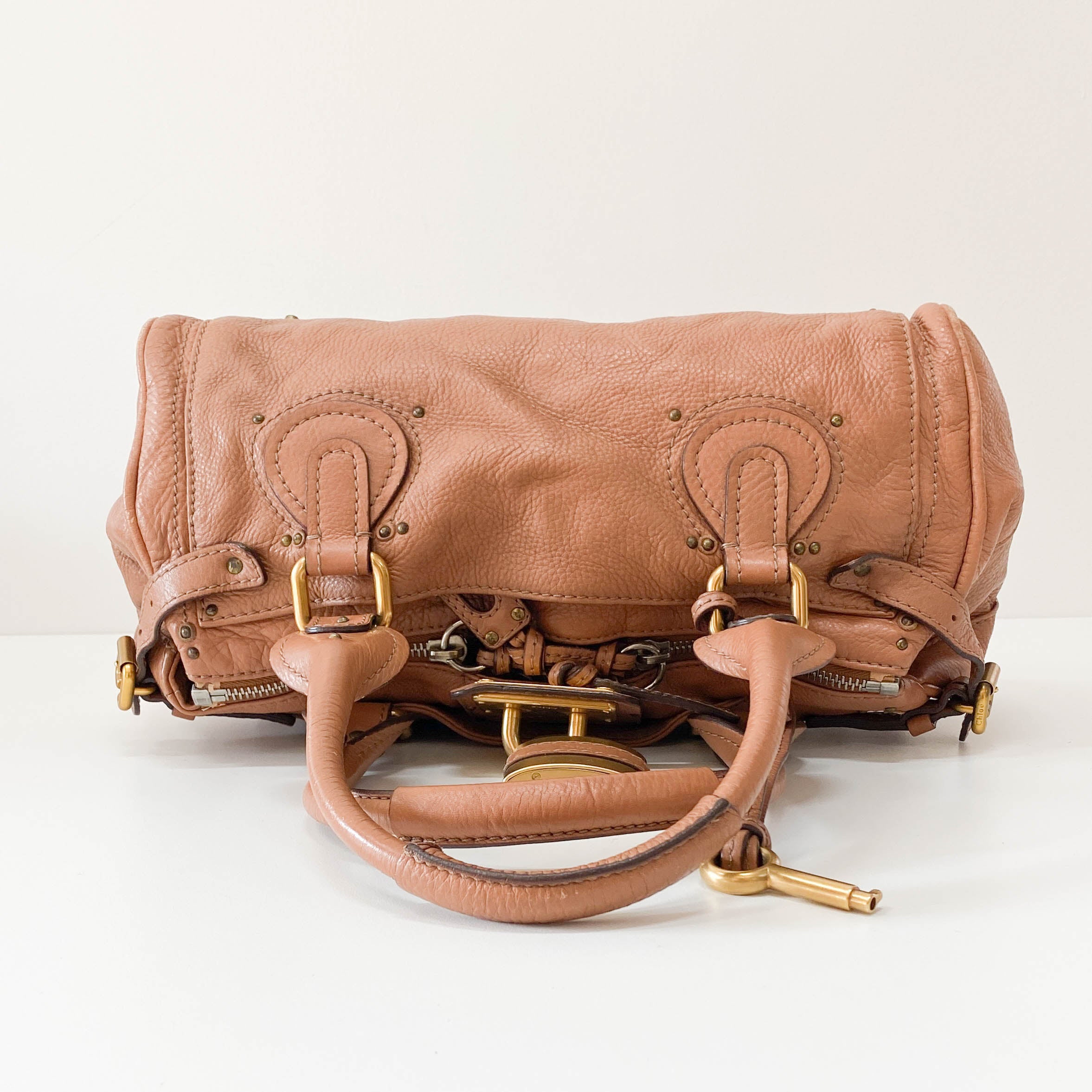 Paddington Brown Leather Shoulder Bag