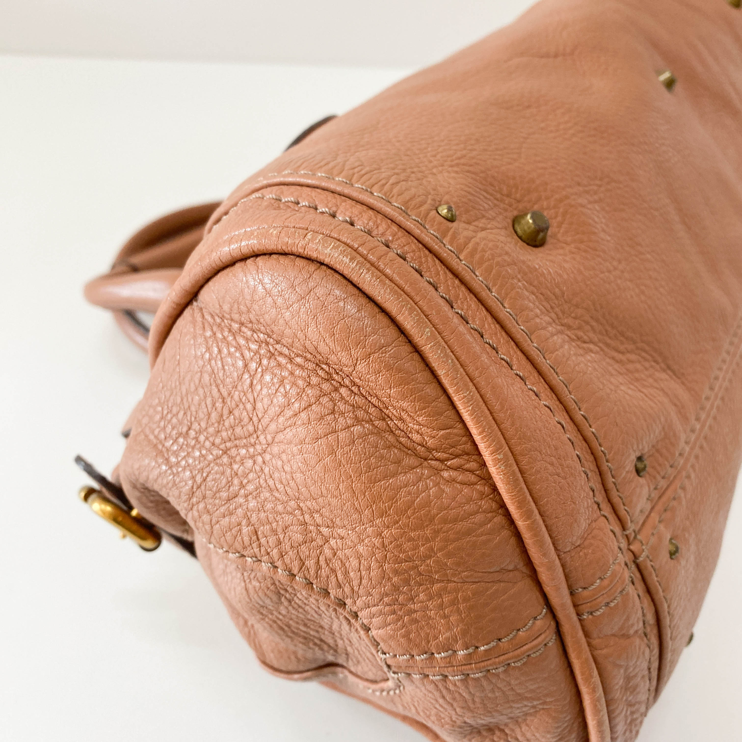 Paddington Brown Leather Shoulder Bag