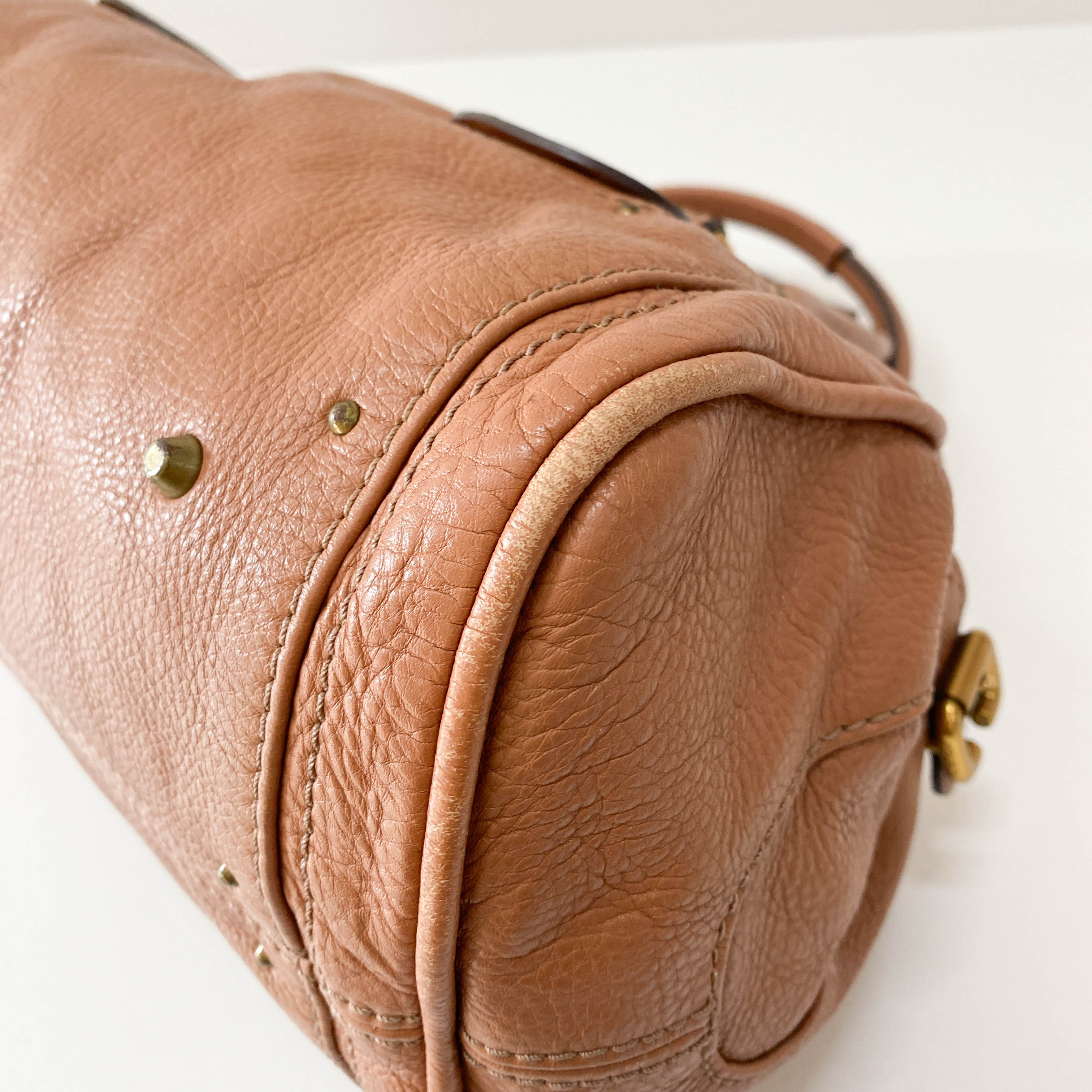 Paddington Brown Leather Shoulder Bag