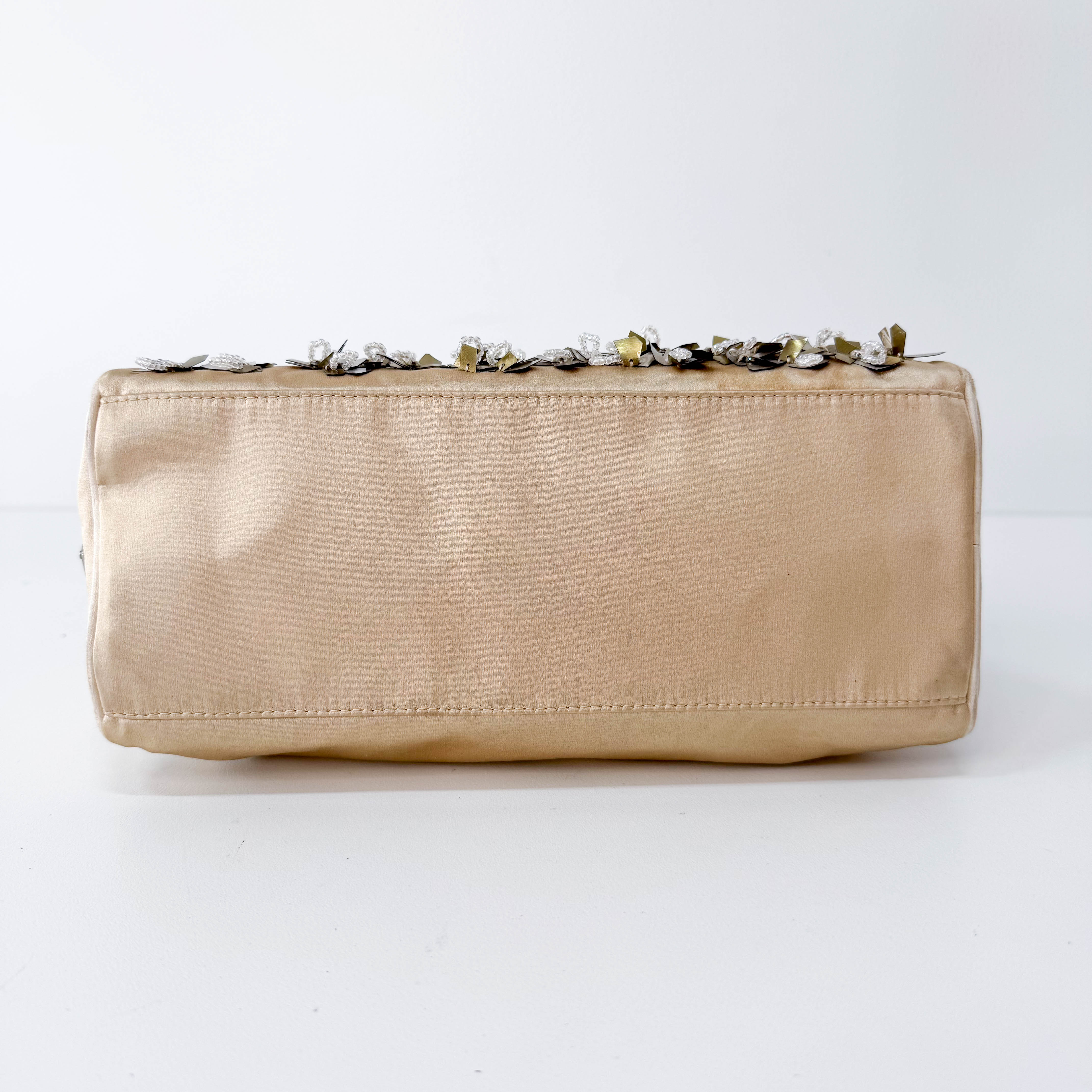 Archive Gold Satin Hand Bag