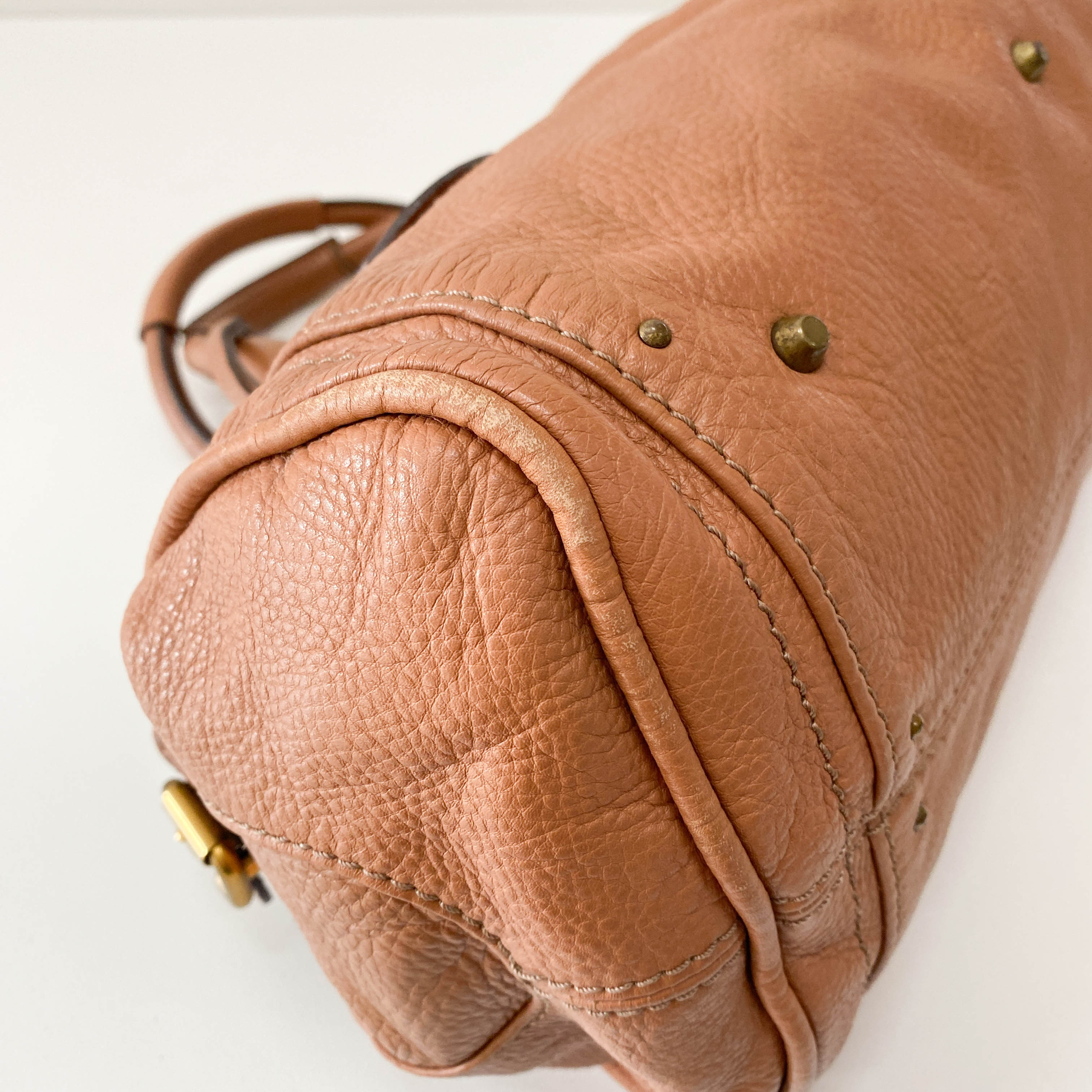 Paddington Brown Leather Shoulder Bag