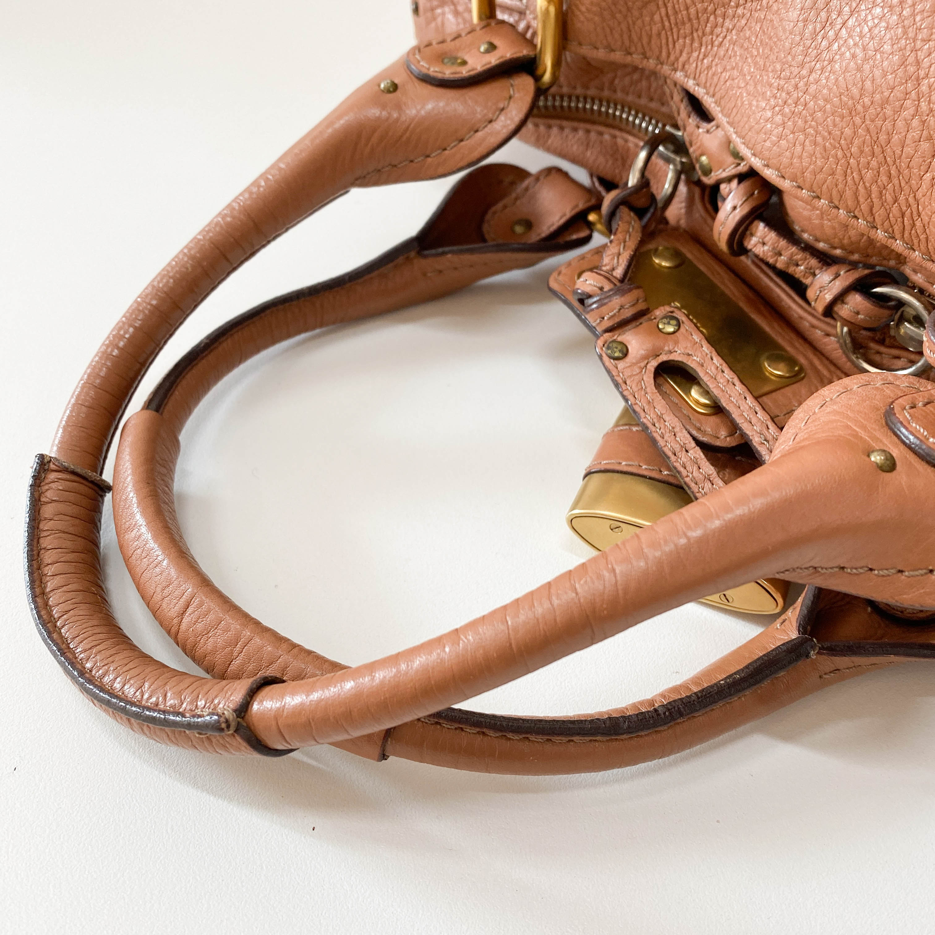 Paddington Brown Leather Shoulder Bag