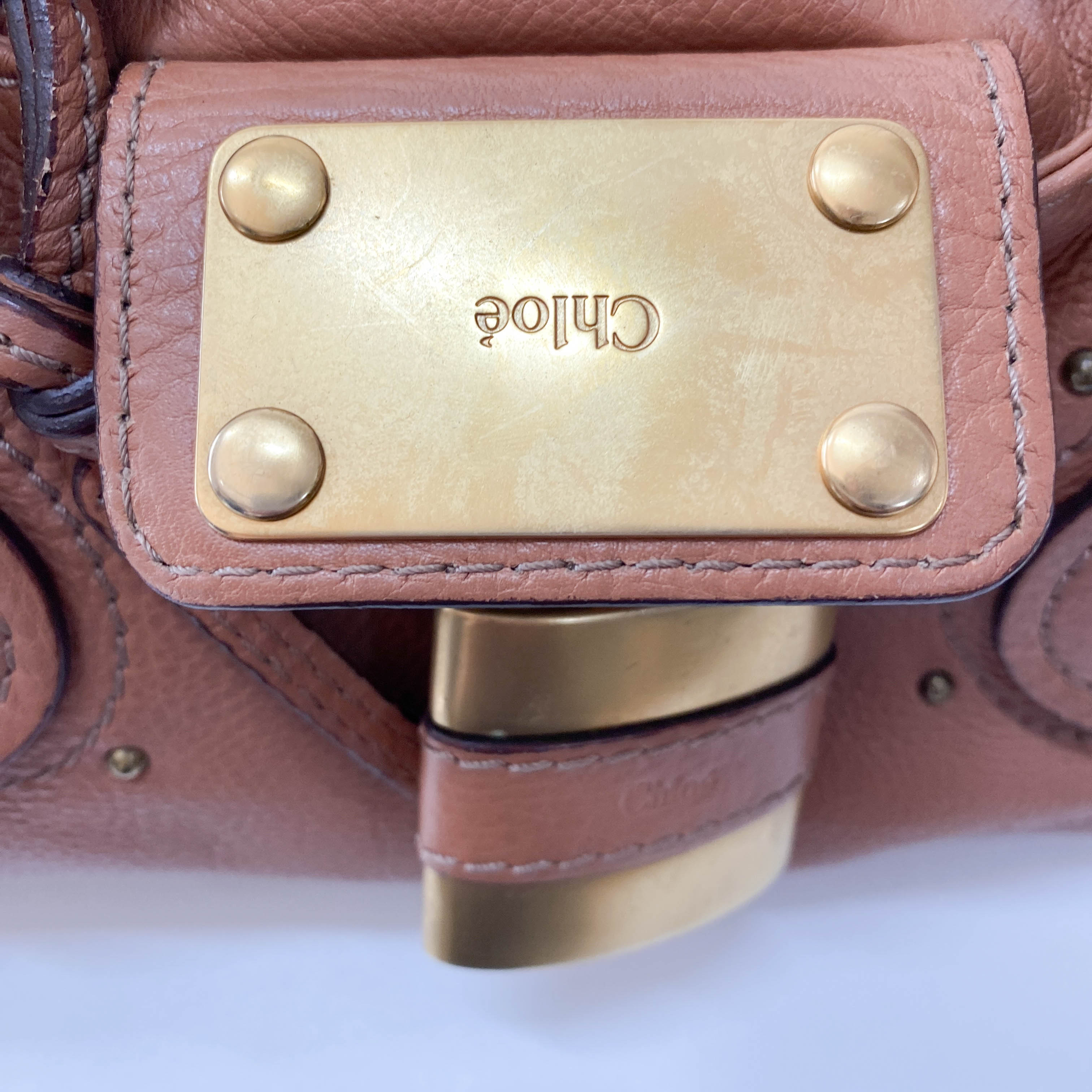 Paddington Brown Leather Shoulder Bag