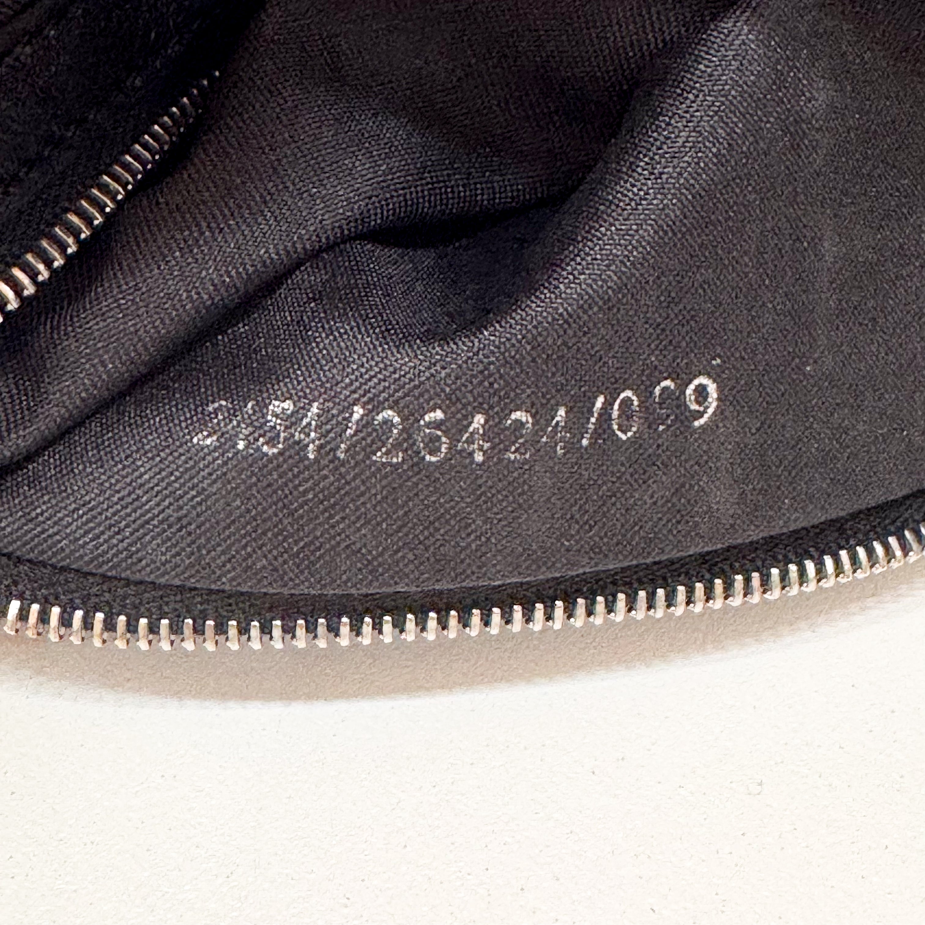 Baguette Black Leather Shoulder Bag