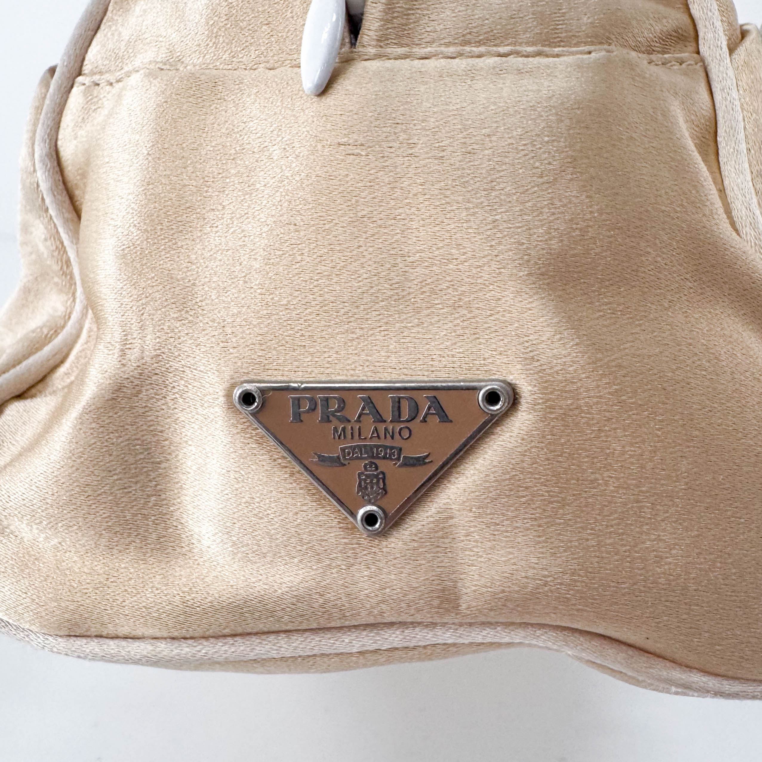 Archive Gold Satin Hand Bag