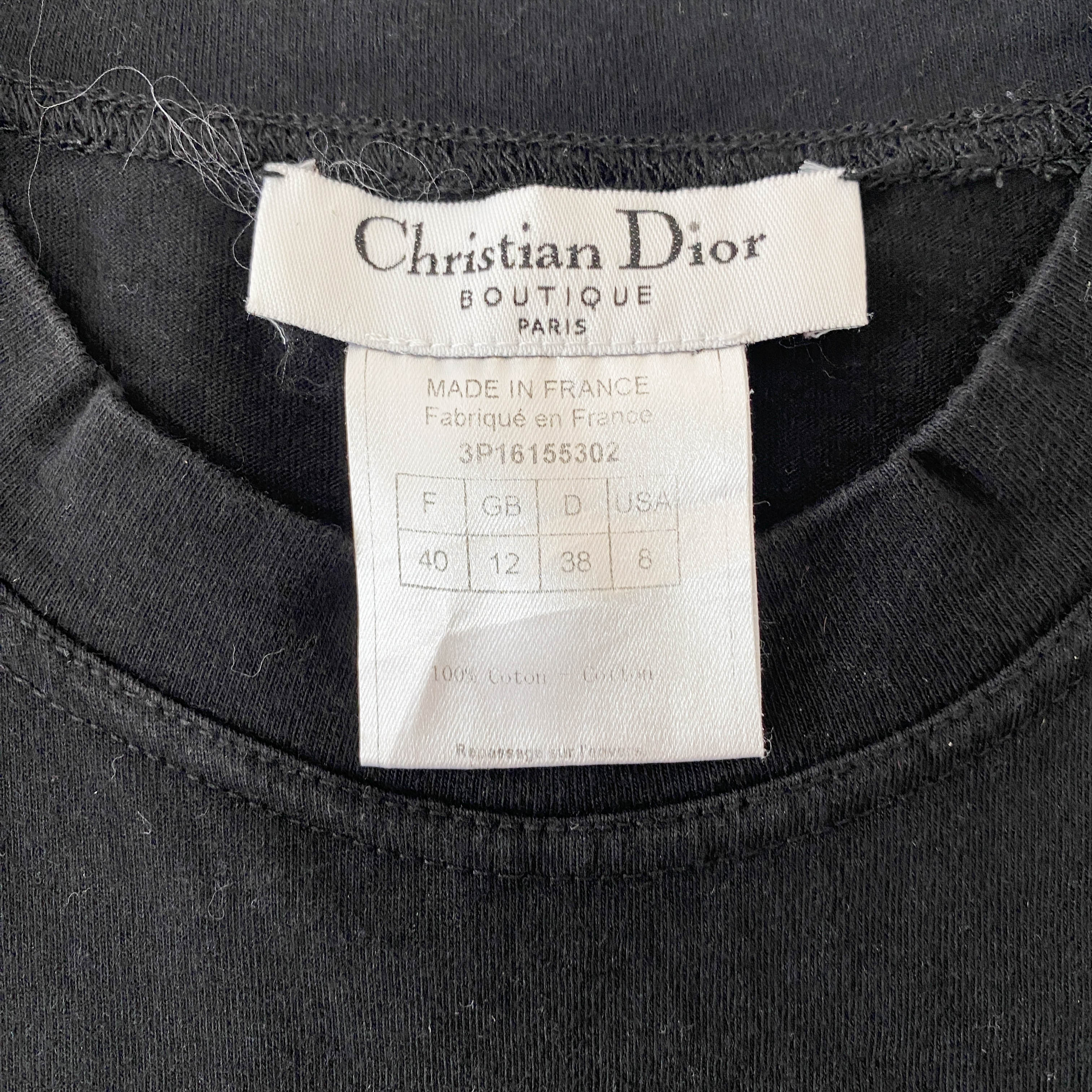 Vintage Black Tank Top Size 8