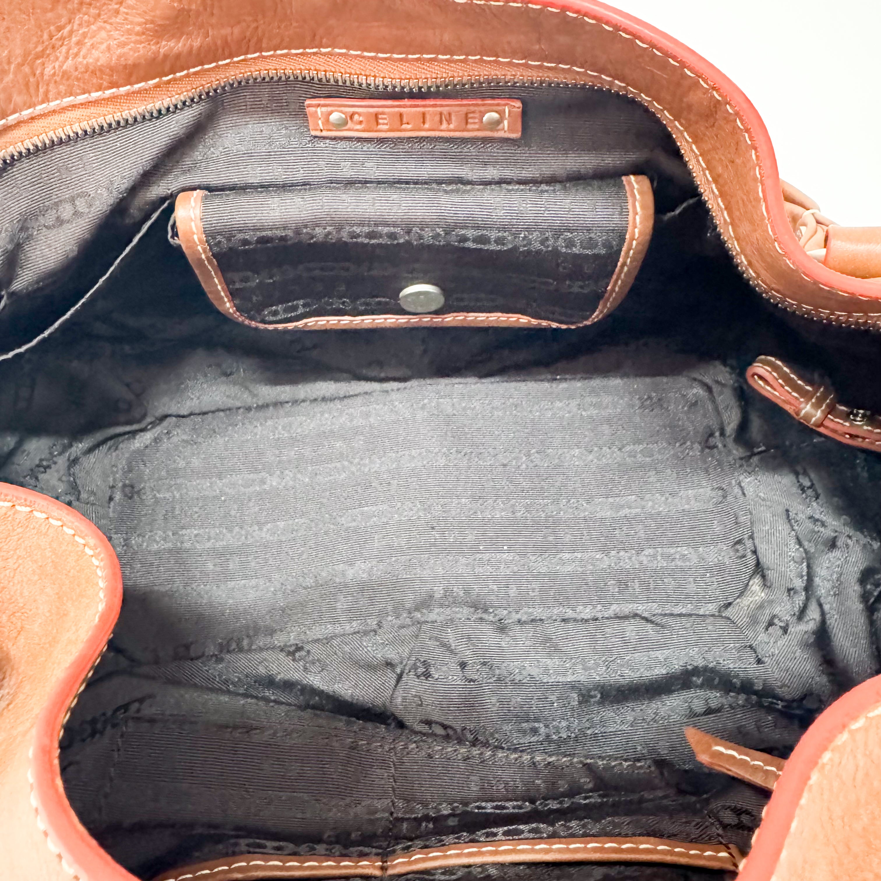 Brown Leather Shoulder Bag