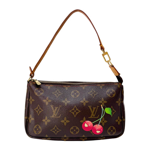 LV x TM Monogram Pochette Accessoire Cherry