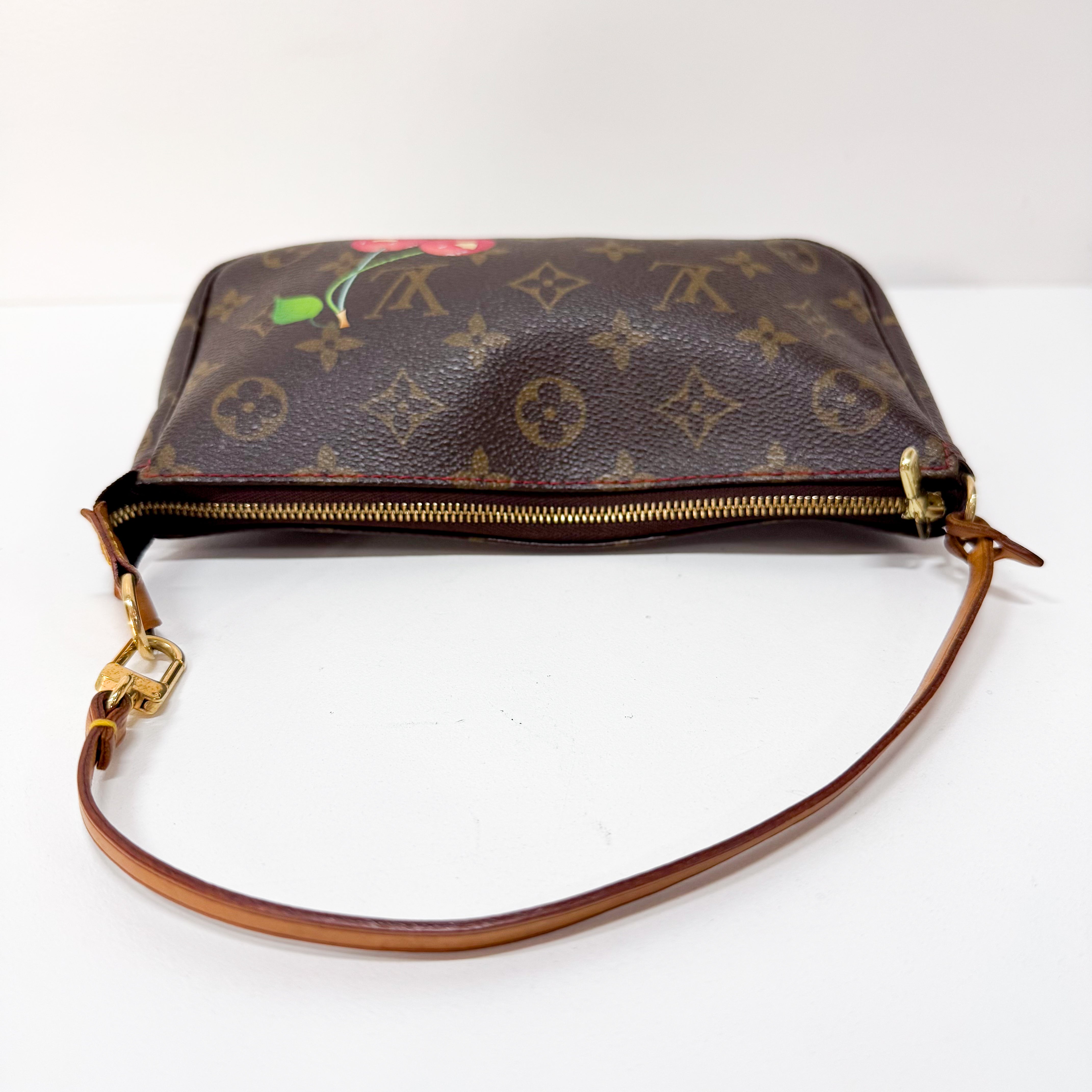 LV x TM Monogram Pochette Accessoire Cherry