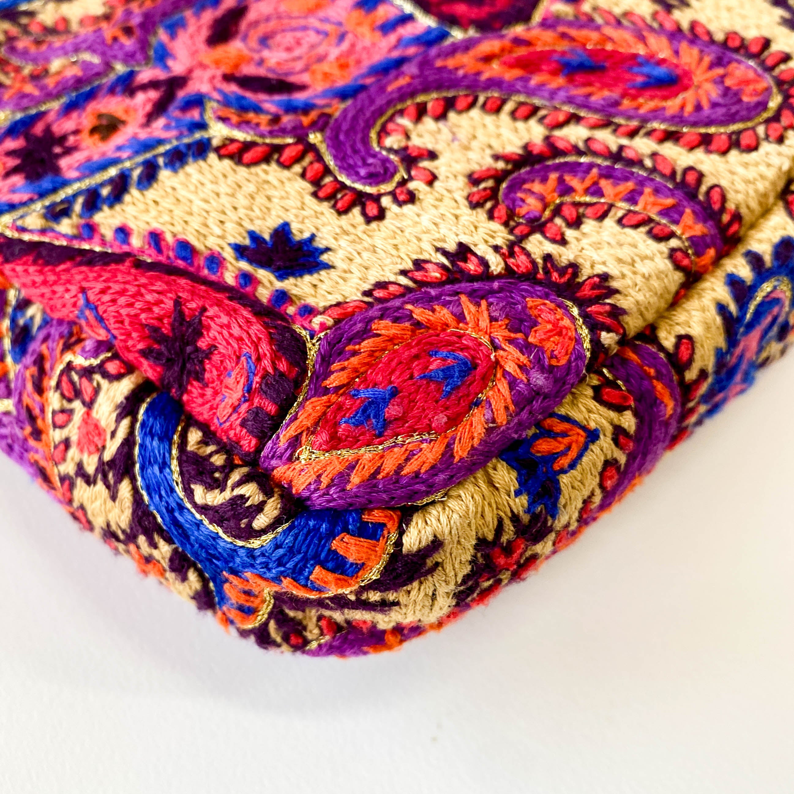 Limited Edition Baguette Multi-colour Embroidered Shoulder Bag