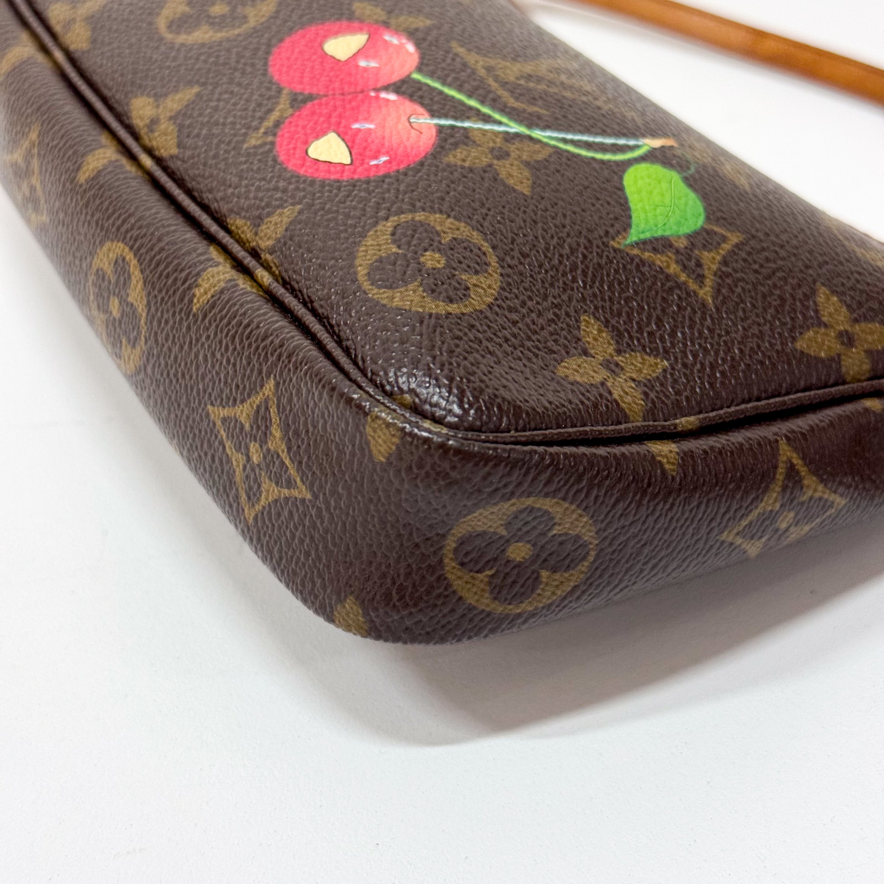 LV x TM Monogram Pochette Accessoire Cherry