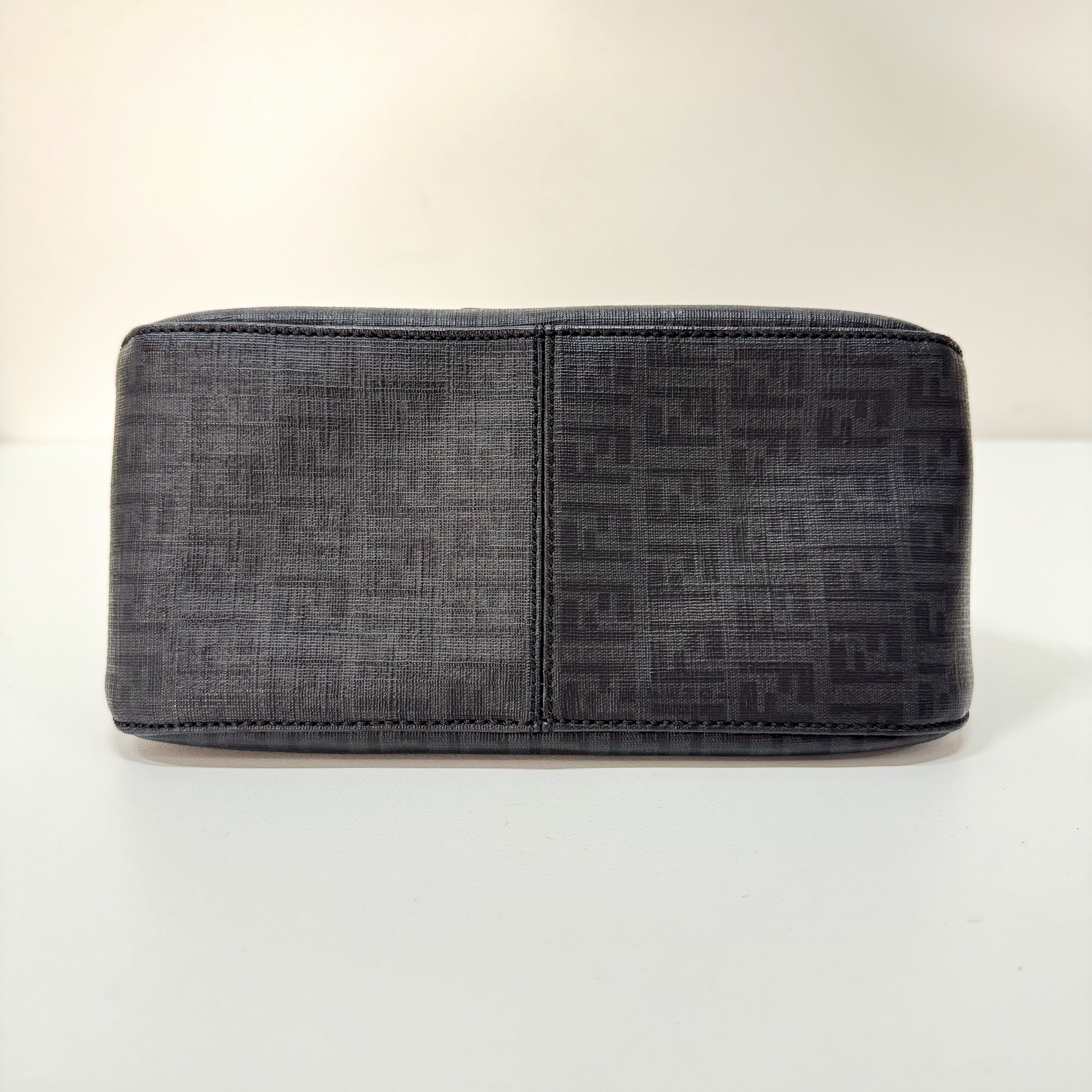 Mini Mamma Baguette Black Leather and Gold Buckle