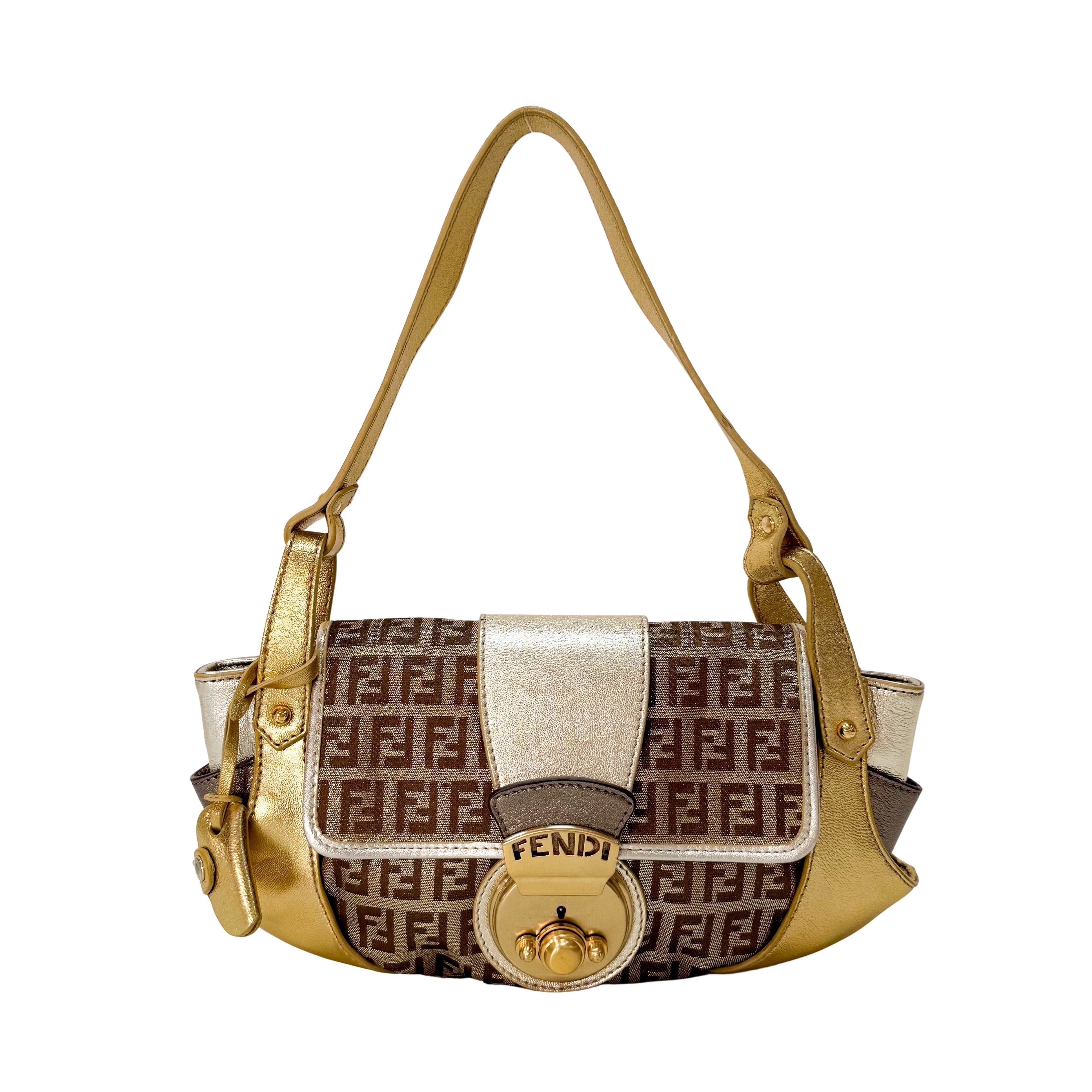 Zucchino Gold Canvas Bag