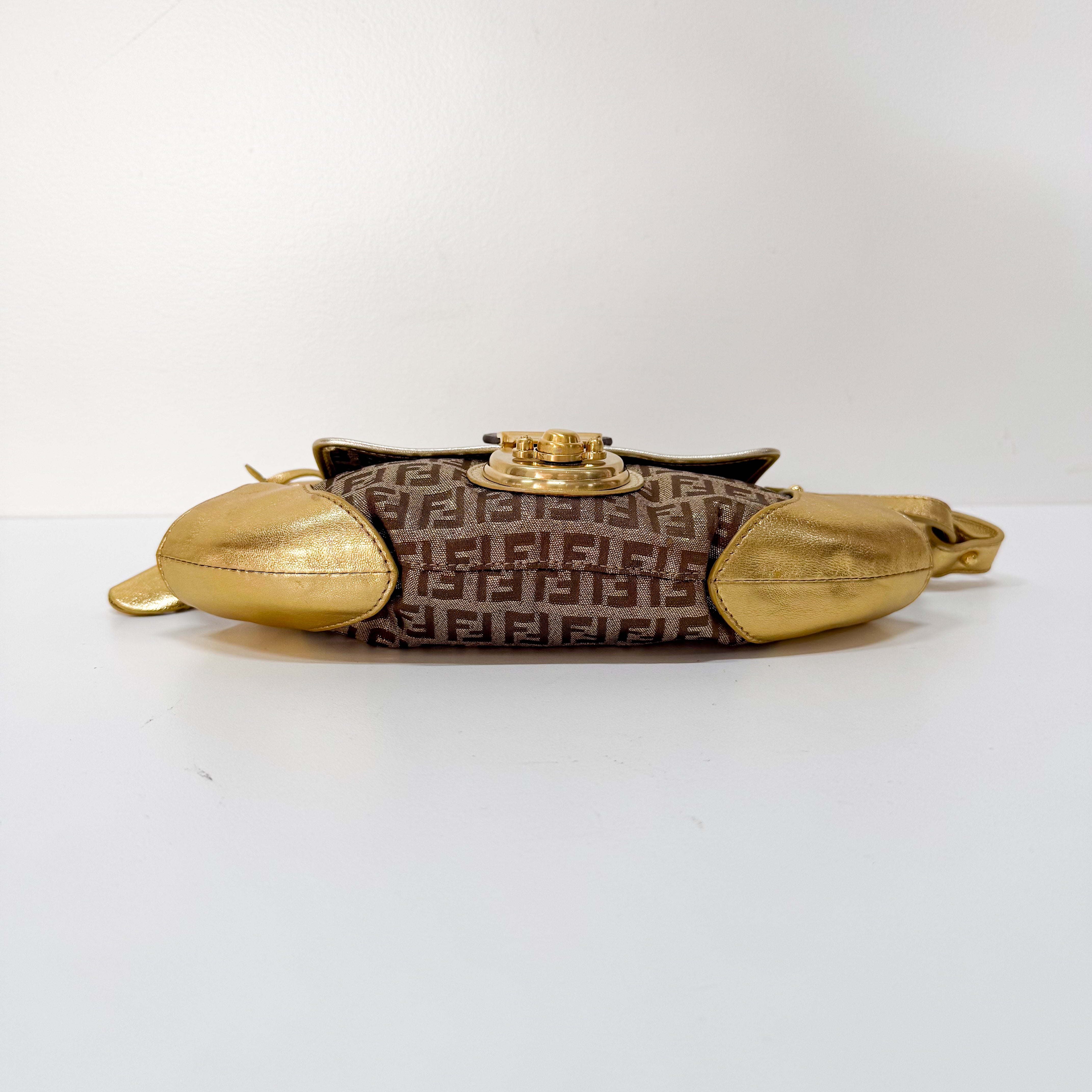 Zucchino Gold Canvas Bag