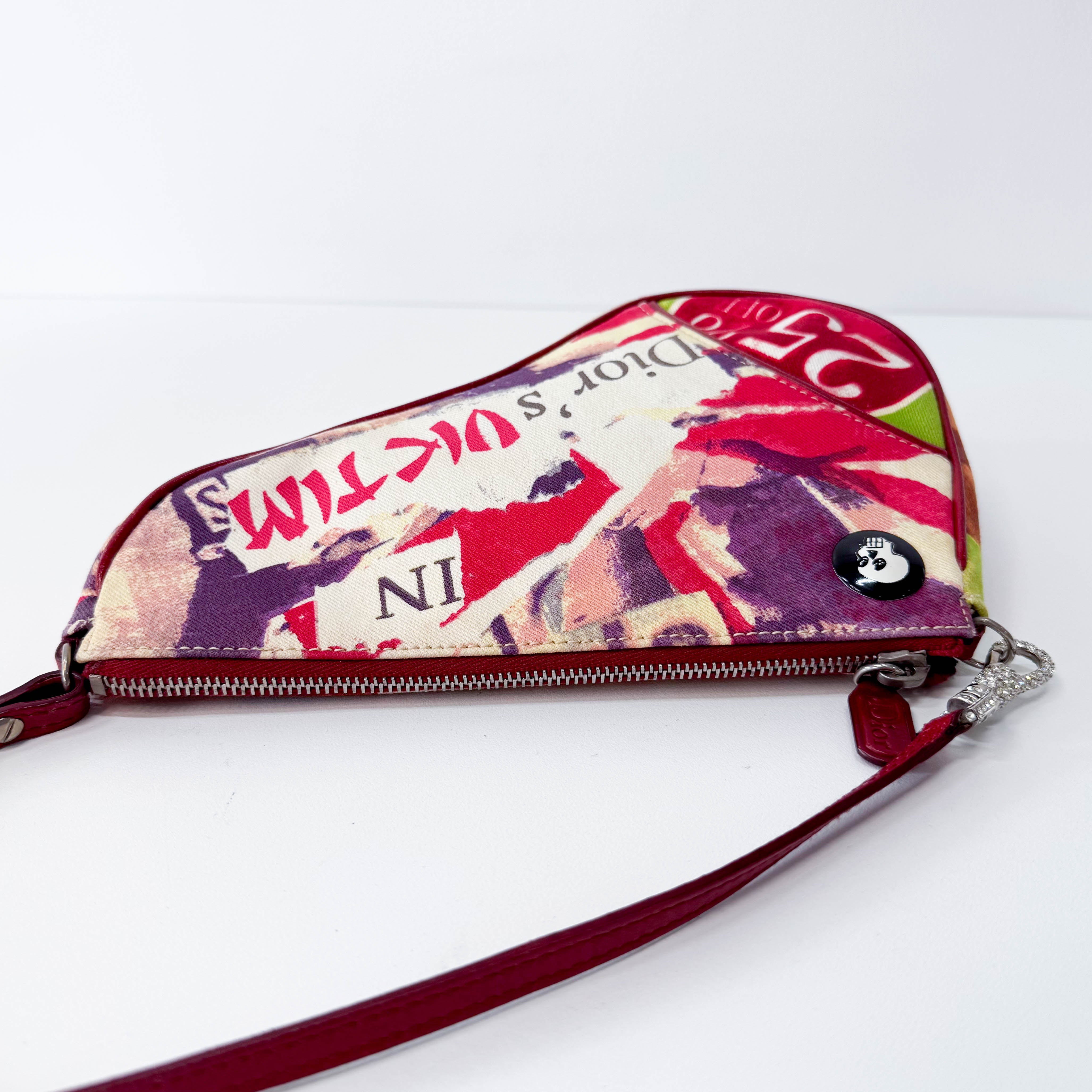 Mini Saddle Victim Crystal Bag