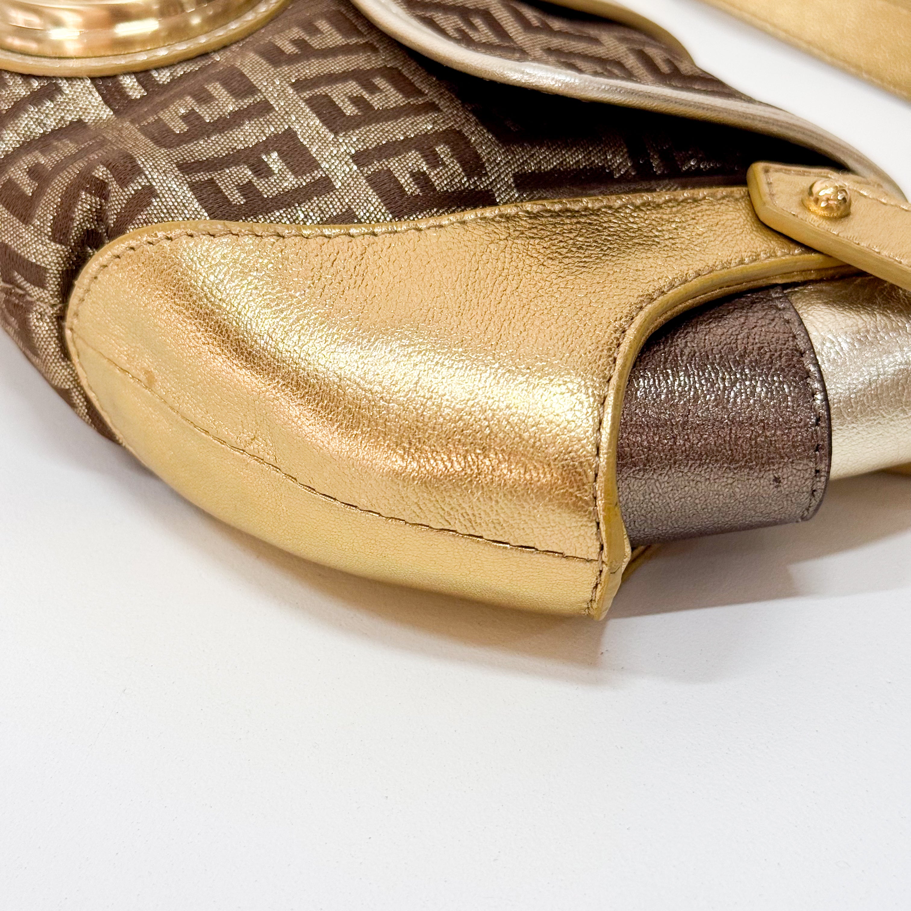 Zucchino Gold Canvas Bag