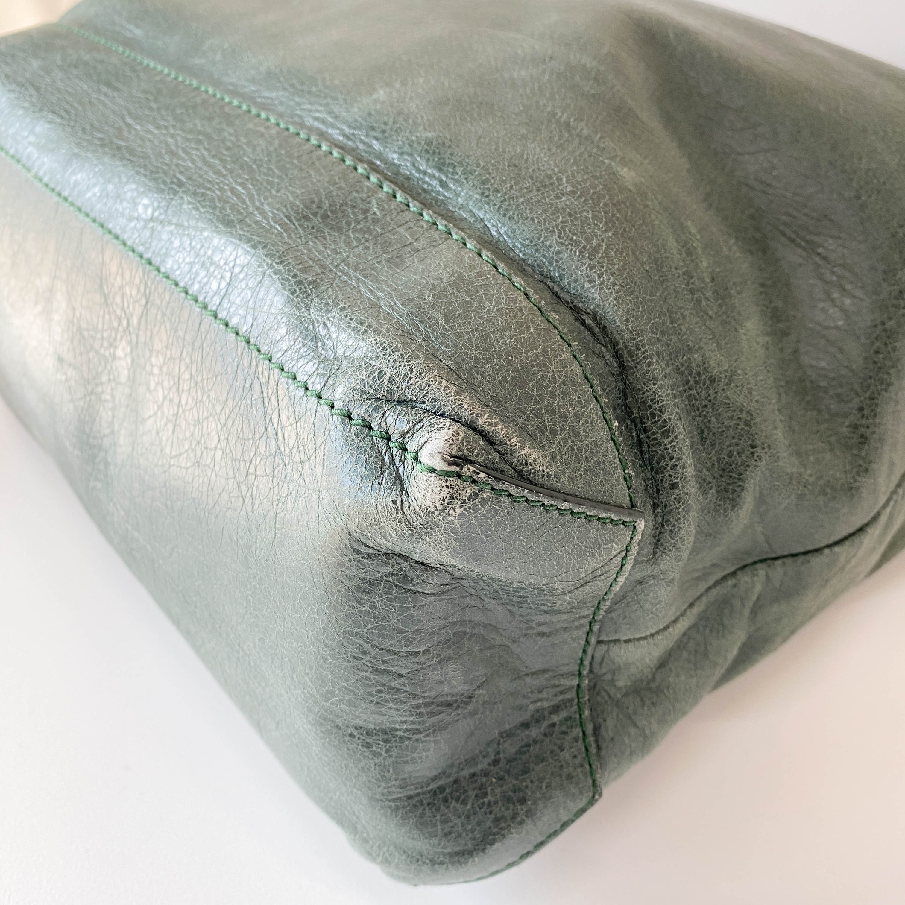 The Day Green Leather Hobo Bag