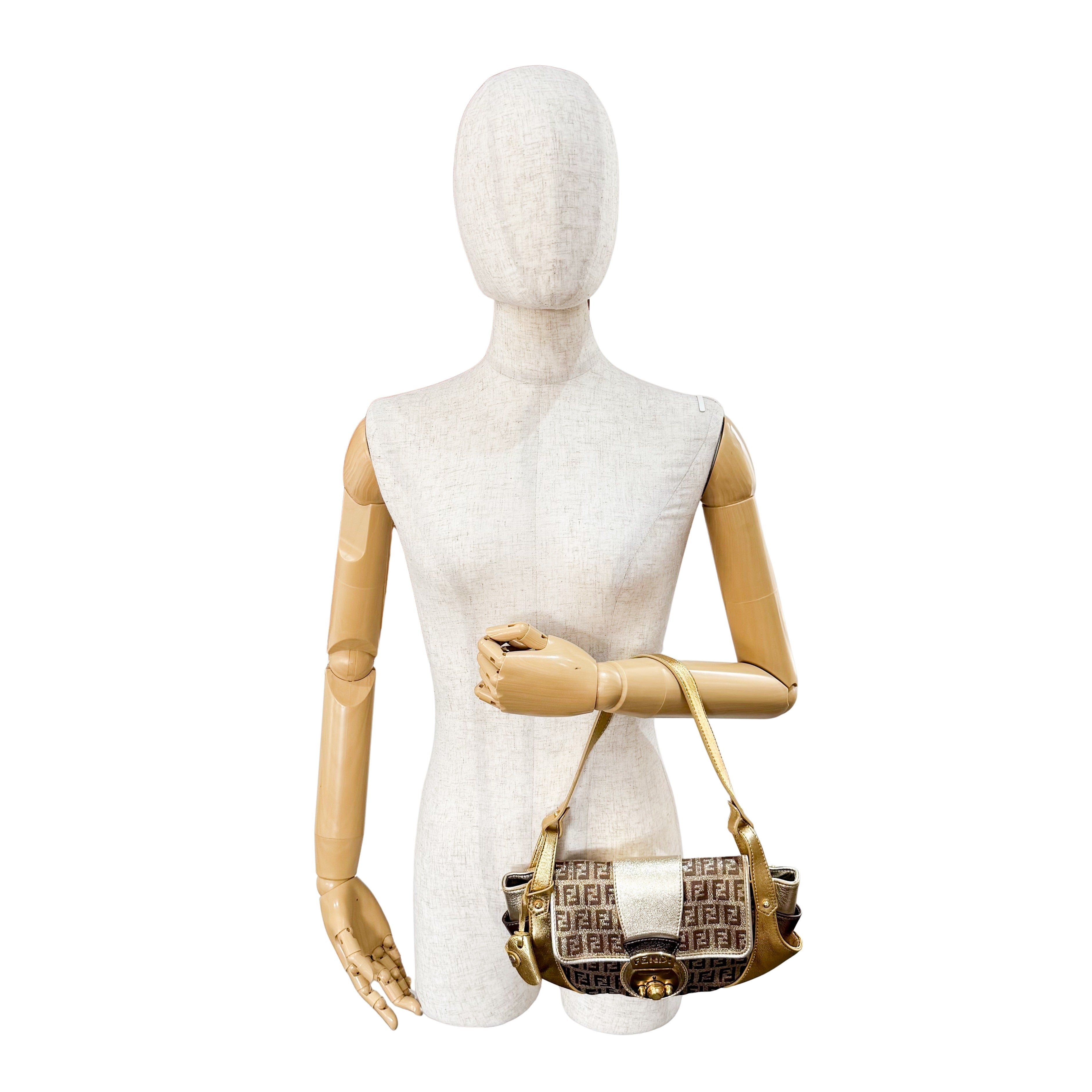 Zucchino Gold Canvas Bag