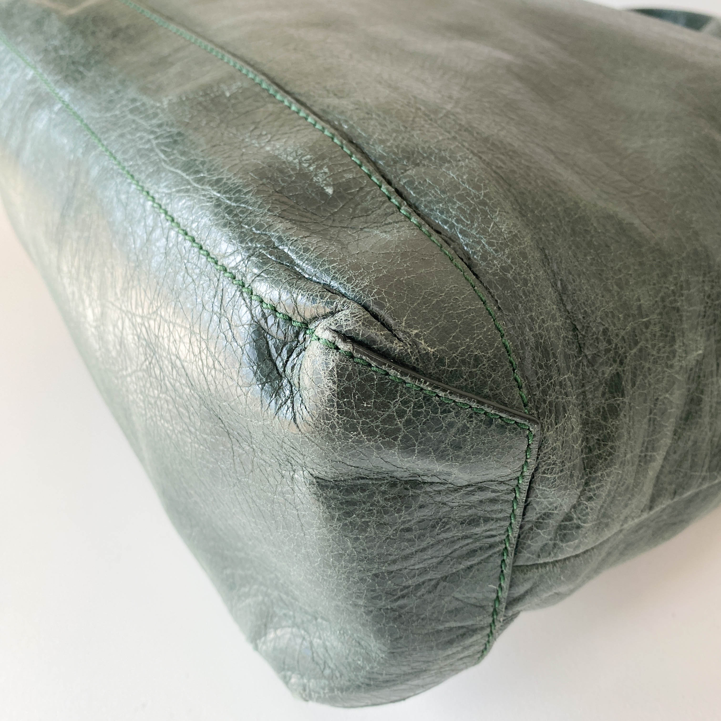 The Day Green Leather Hobo Bag