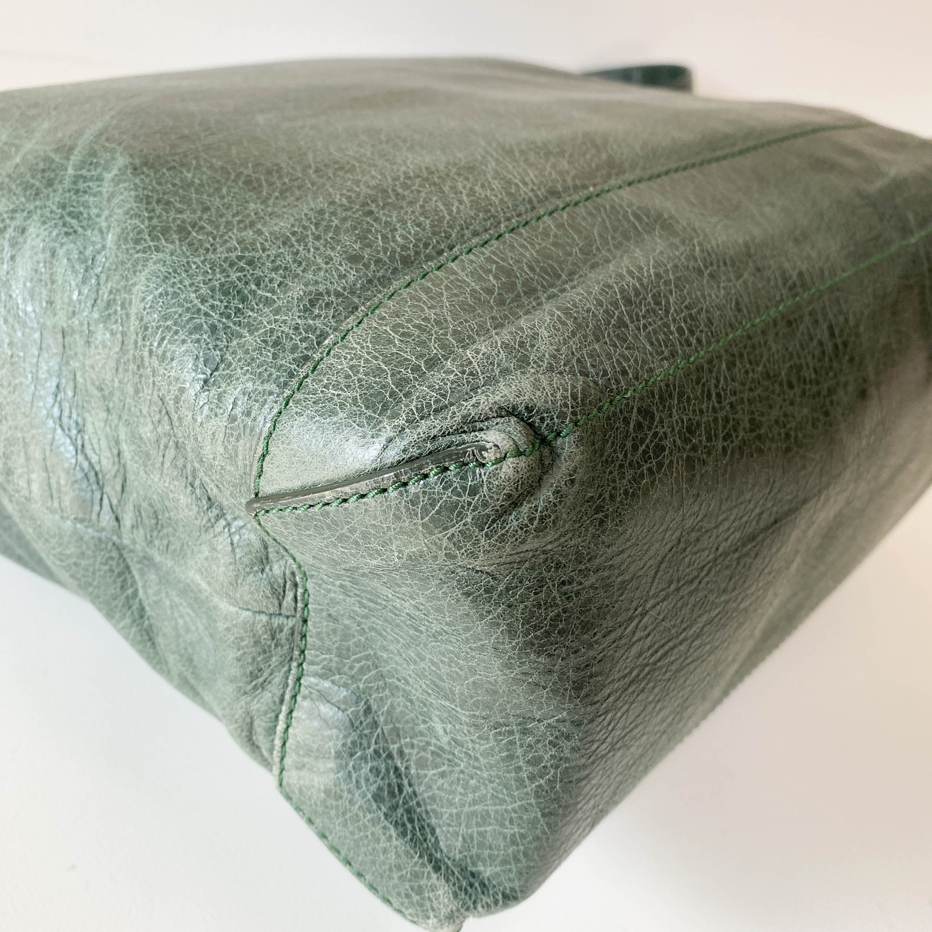 The Day Green Leather Hobo Bag