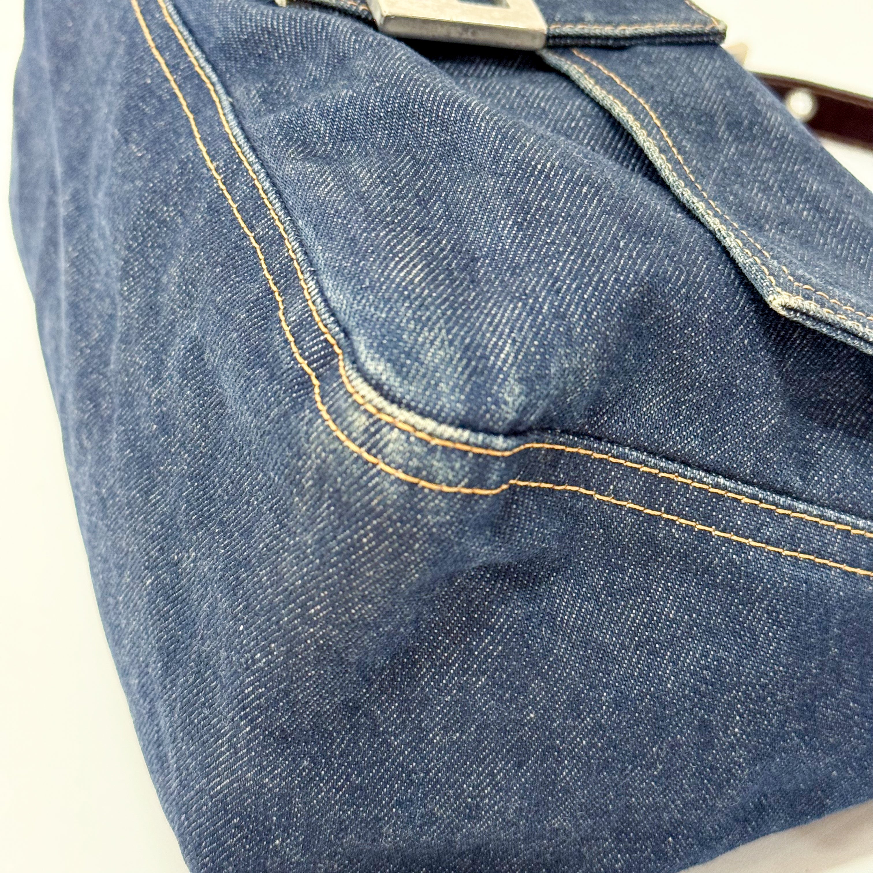 Mamma Baguette Denim Bag