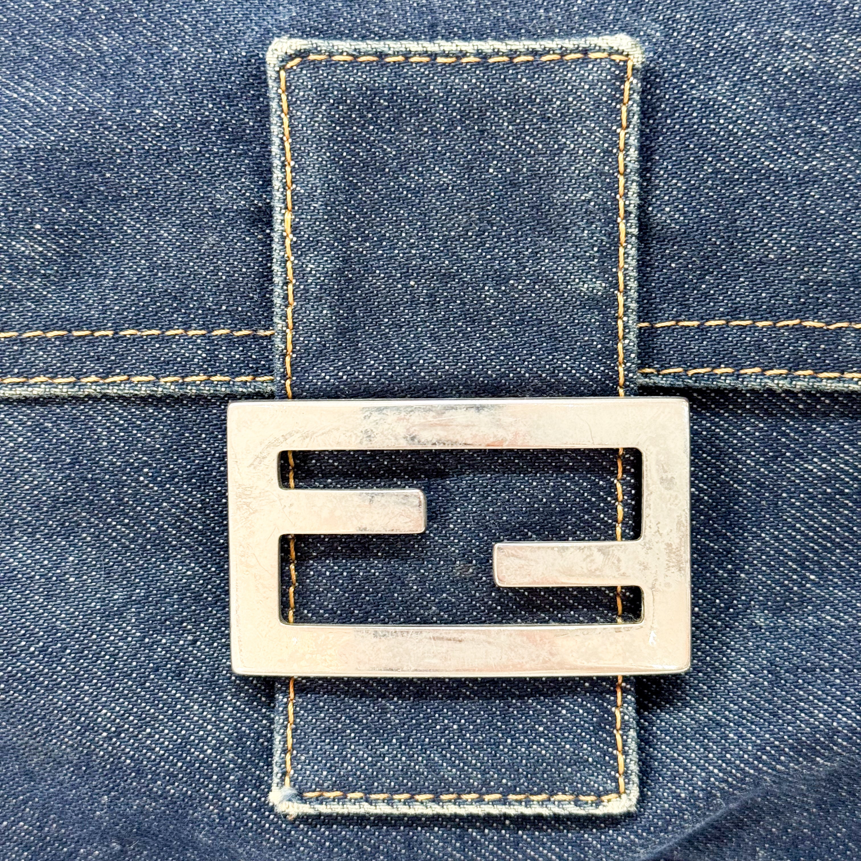 Mamma Baguette Denim Bag